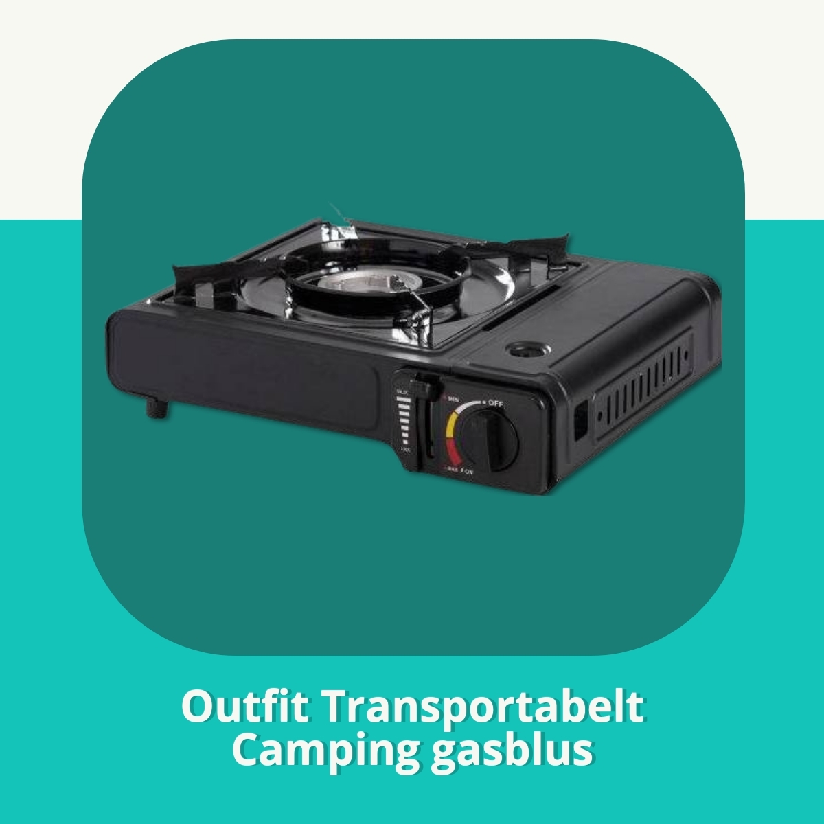 Anmeldelse af Outfit Transportabelt Camping gasblus