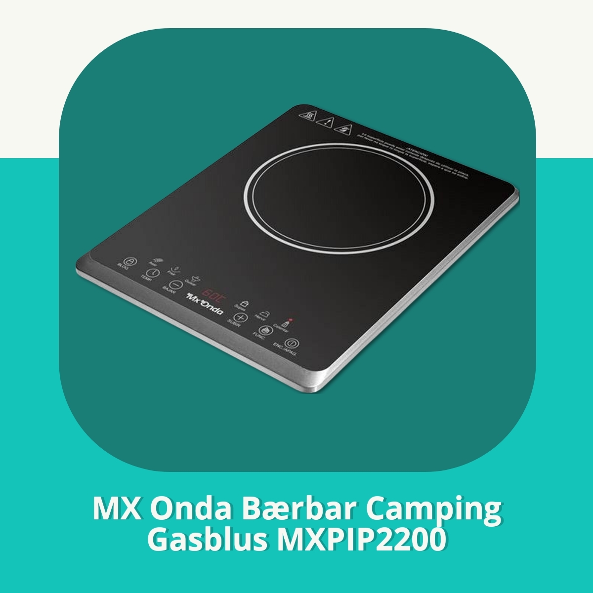 Anmeldelse af MX Onda Bærbar Camping Gasblus MXPIP2200