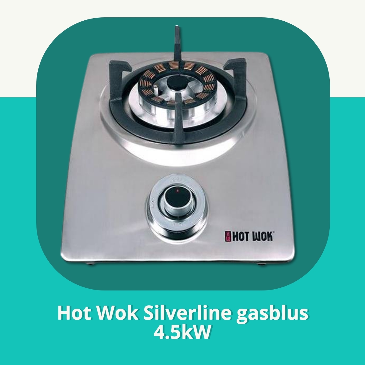 Anmeldelse af Hot Wok Silverline gasblus 4.5kW