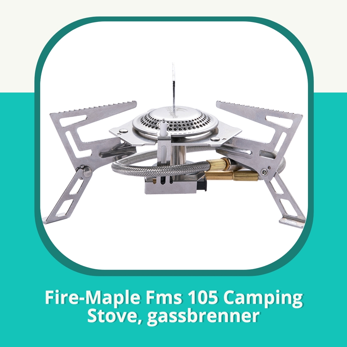 Anmeldelse af Fire-Maple Fms 105 Camping Stove, gassbrenner