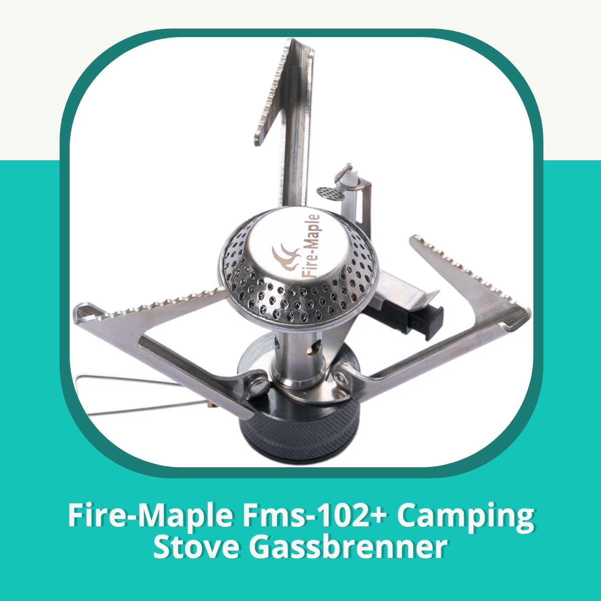 Anmeldelse af Fire-Maple Fms-102+ Camping Stove Gassbrenner