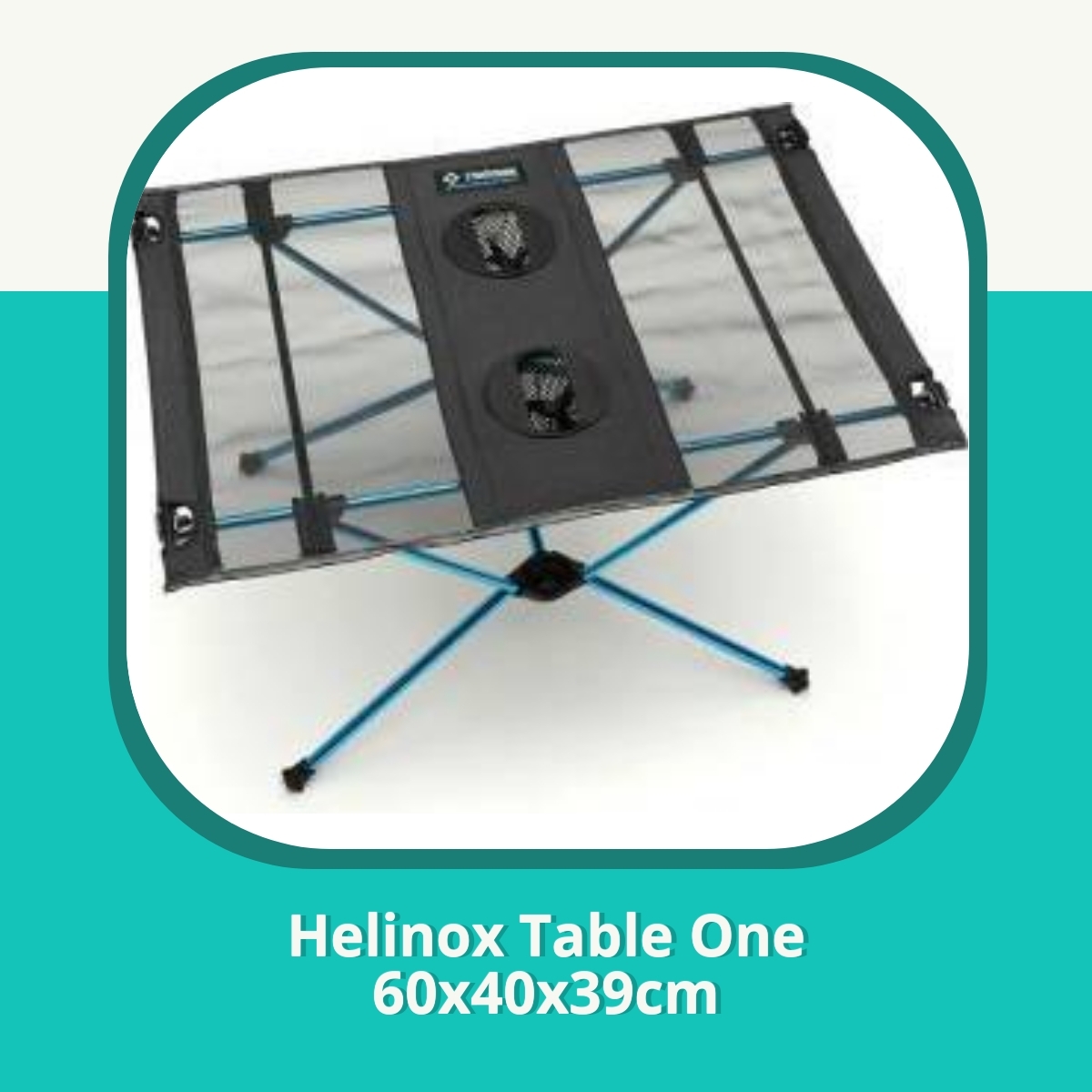 Anmeldelse Helinox Table One 60x40x39cm