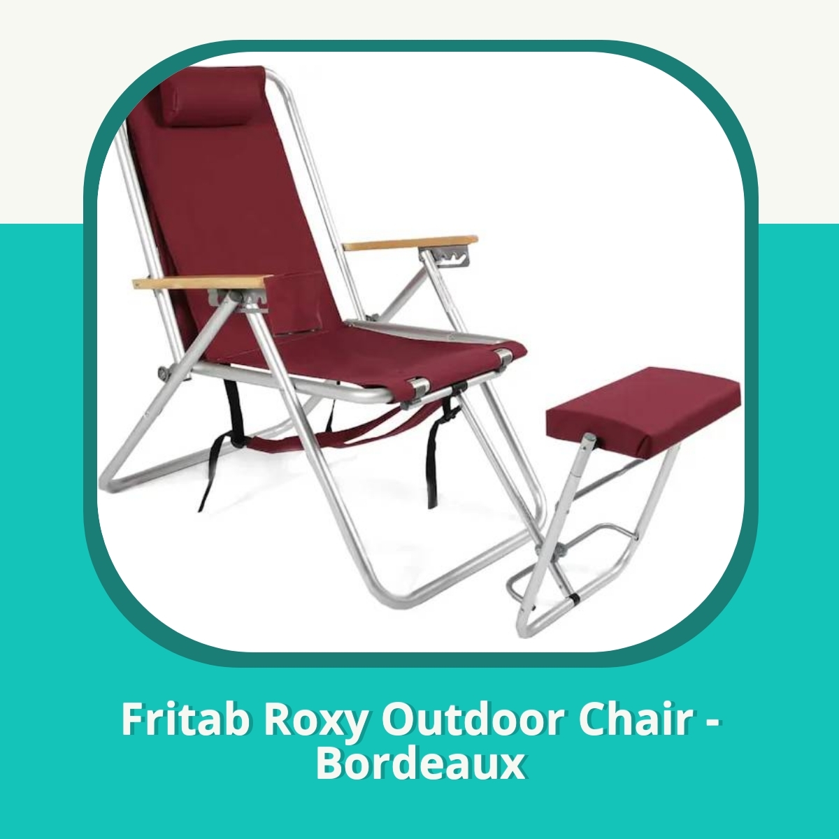 Recension af Fritab Roxy Outdoor Chair - Bordeaux