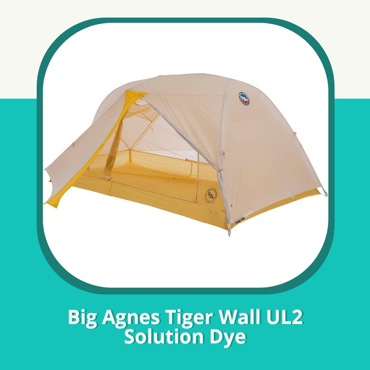 Recension af Big Agnes Tiger Wall UL2 Solution Dye