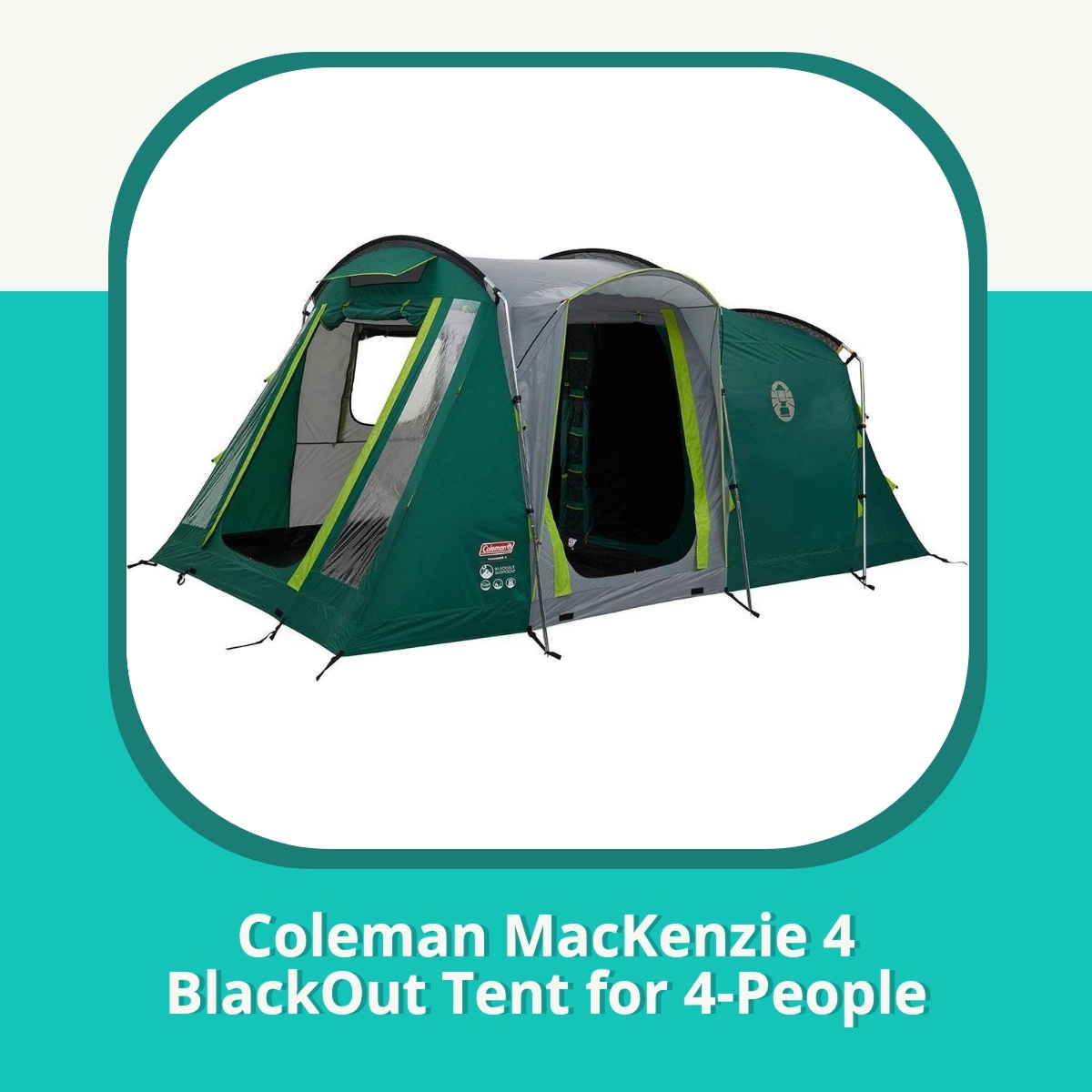 Recension af Coleman MacKenzie 4 BlackOut Tent for 4-People