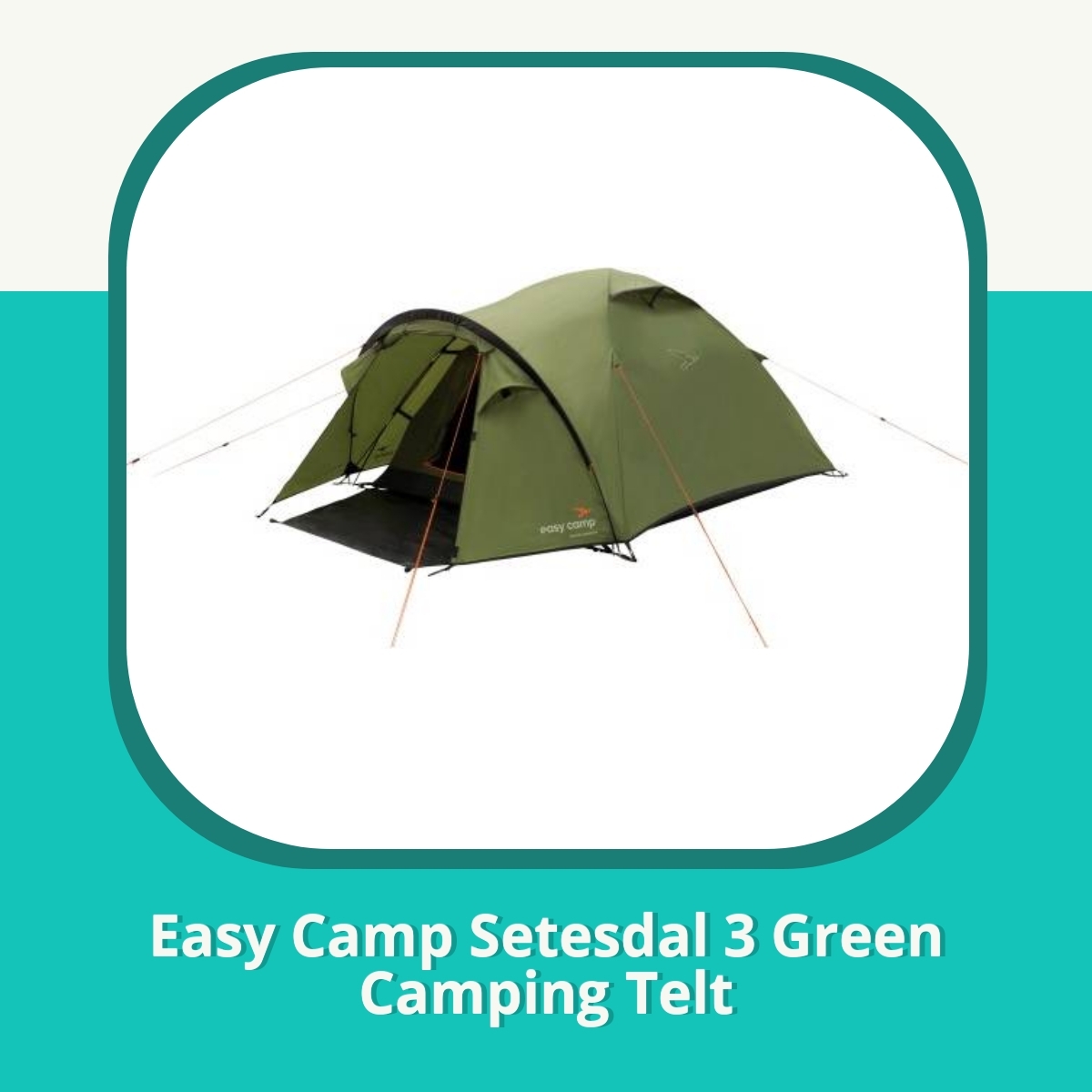 Anmeldelse af Easy Camp Setesdal 3 Green Camping Telt