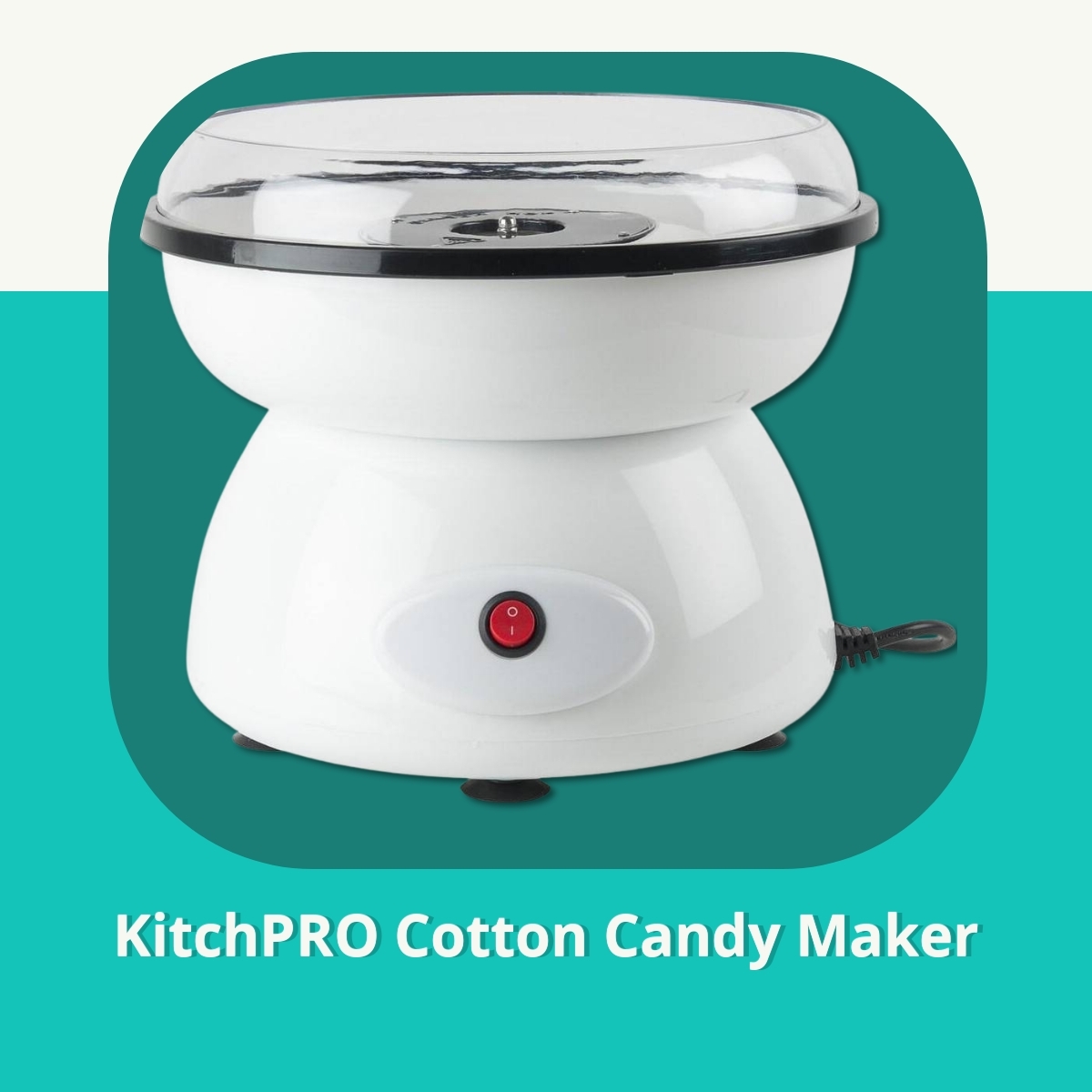 Anmeldelse af KitchPRO Cotton Candy Maker