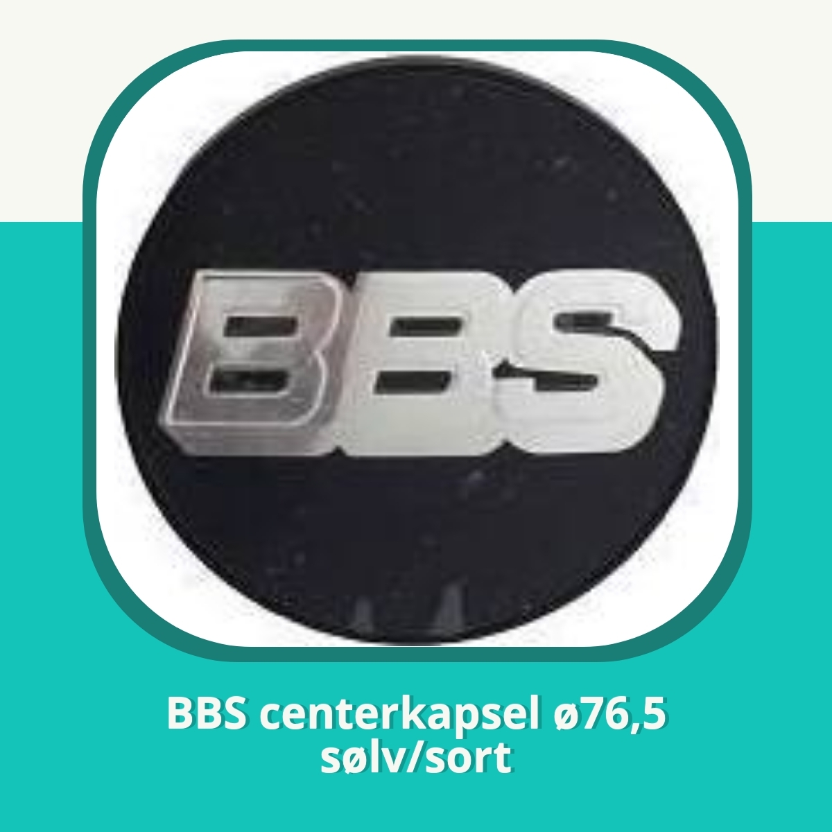Anmeldelse af BBS centerkapsel ø76,5 sølv/sort
