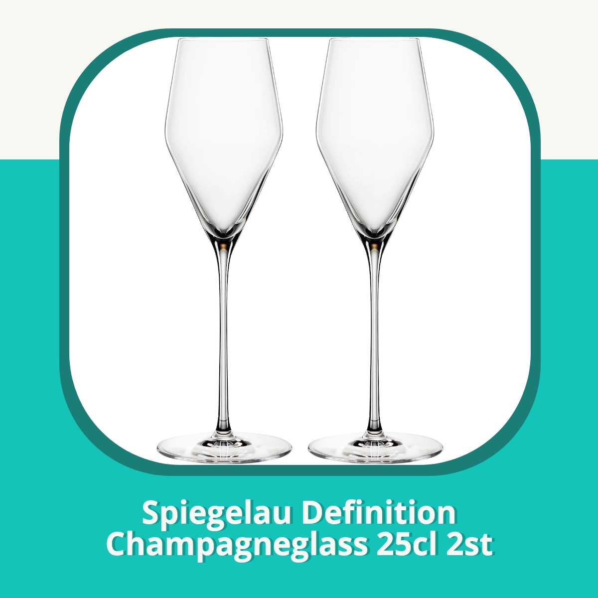 Anmeldelse af Spiegelau Definition Champagneglass 25cl 2st