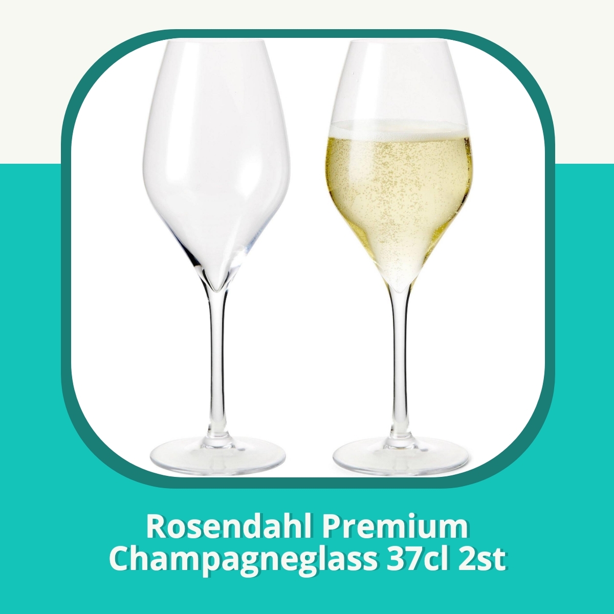 Anmeldelse af Rosendahl Premium Champagneglass 37cl 2st