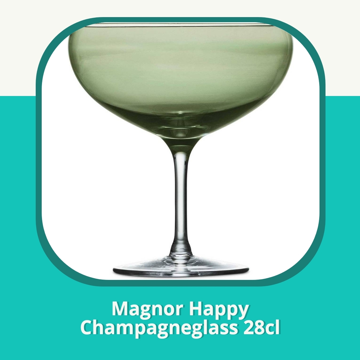 Anmeldelse af Magnor Happy Champagneglass 28cl