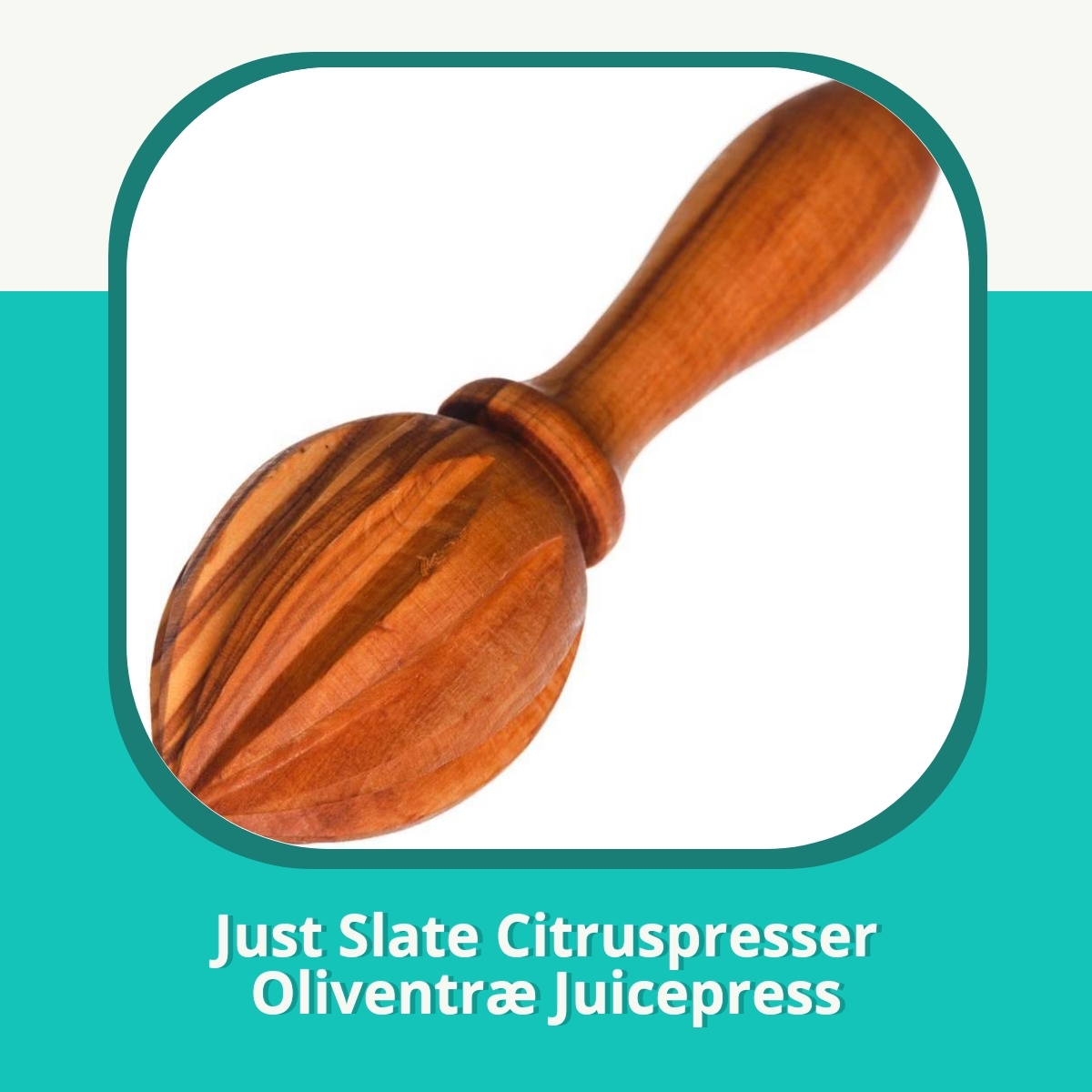 Anmeldelse af Just Slate Citruspresser Oliventræ Juicepress