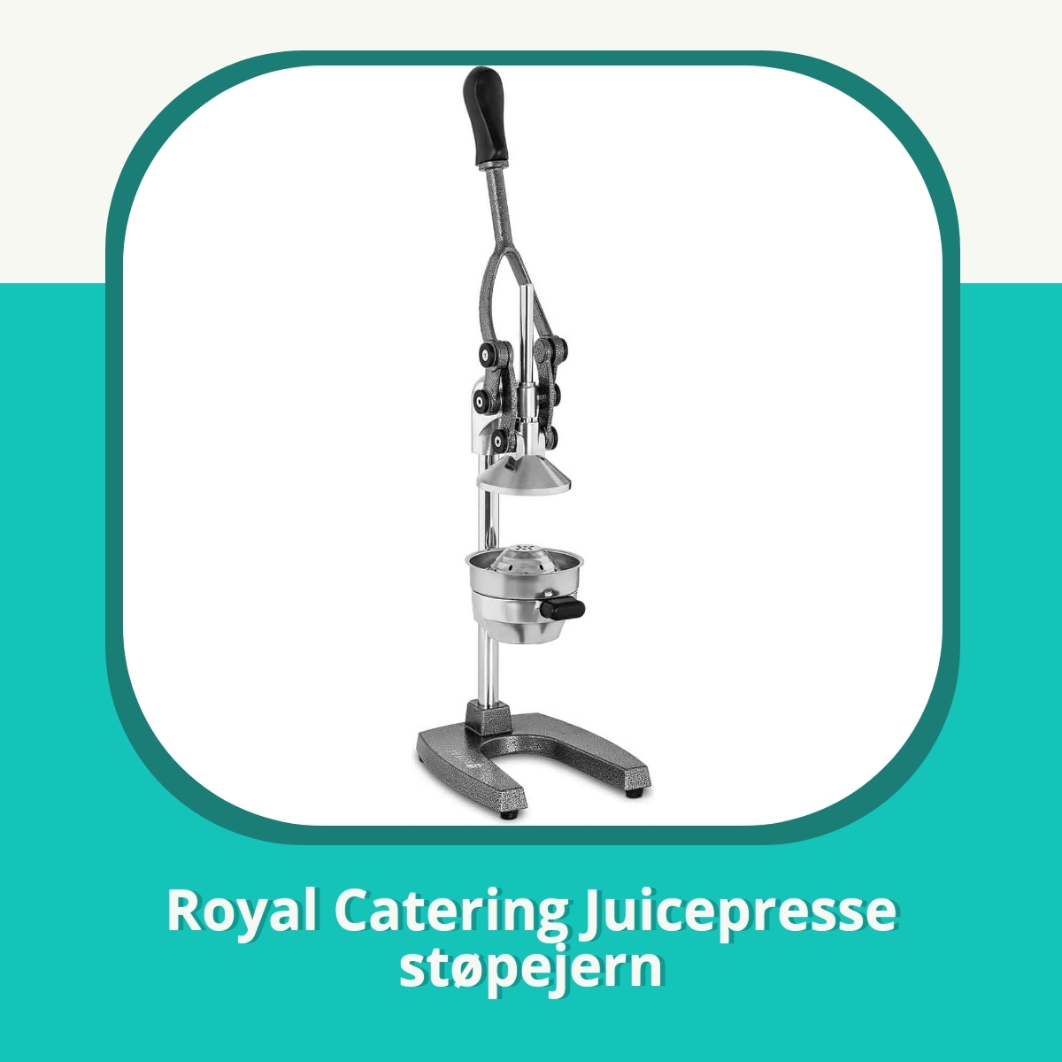Anmeldelse af Royal Catering Juicepresse støpejern