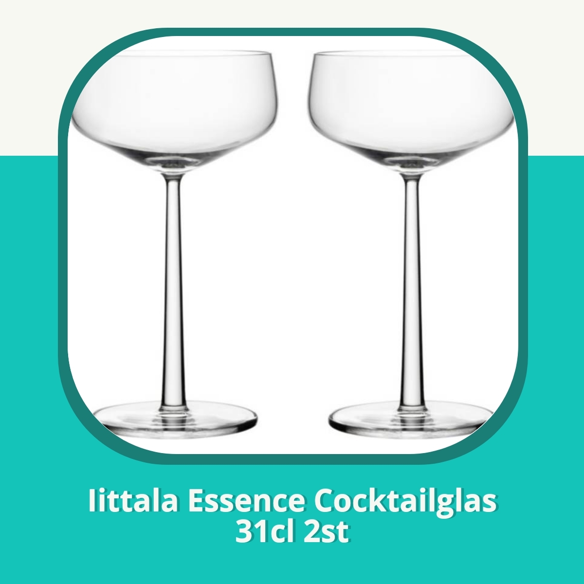 Recension Iittala Essence Cocktailglas 31cl 2st