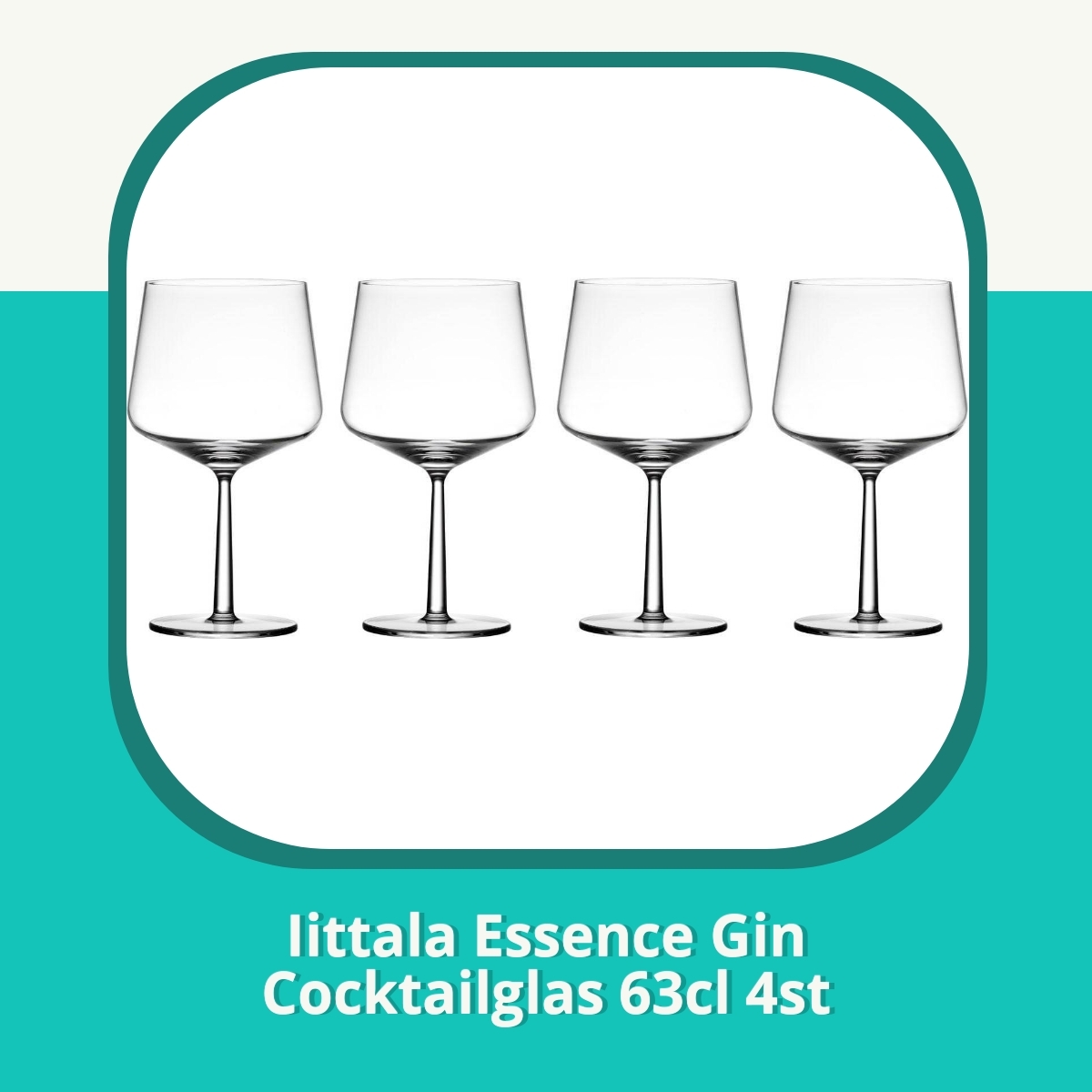 Recension af Iittala Essence Gin Cocktailglas 63cl 4st