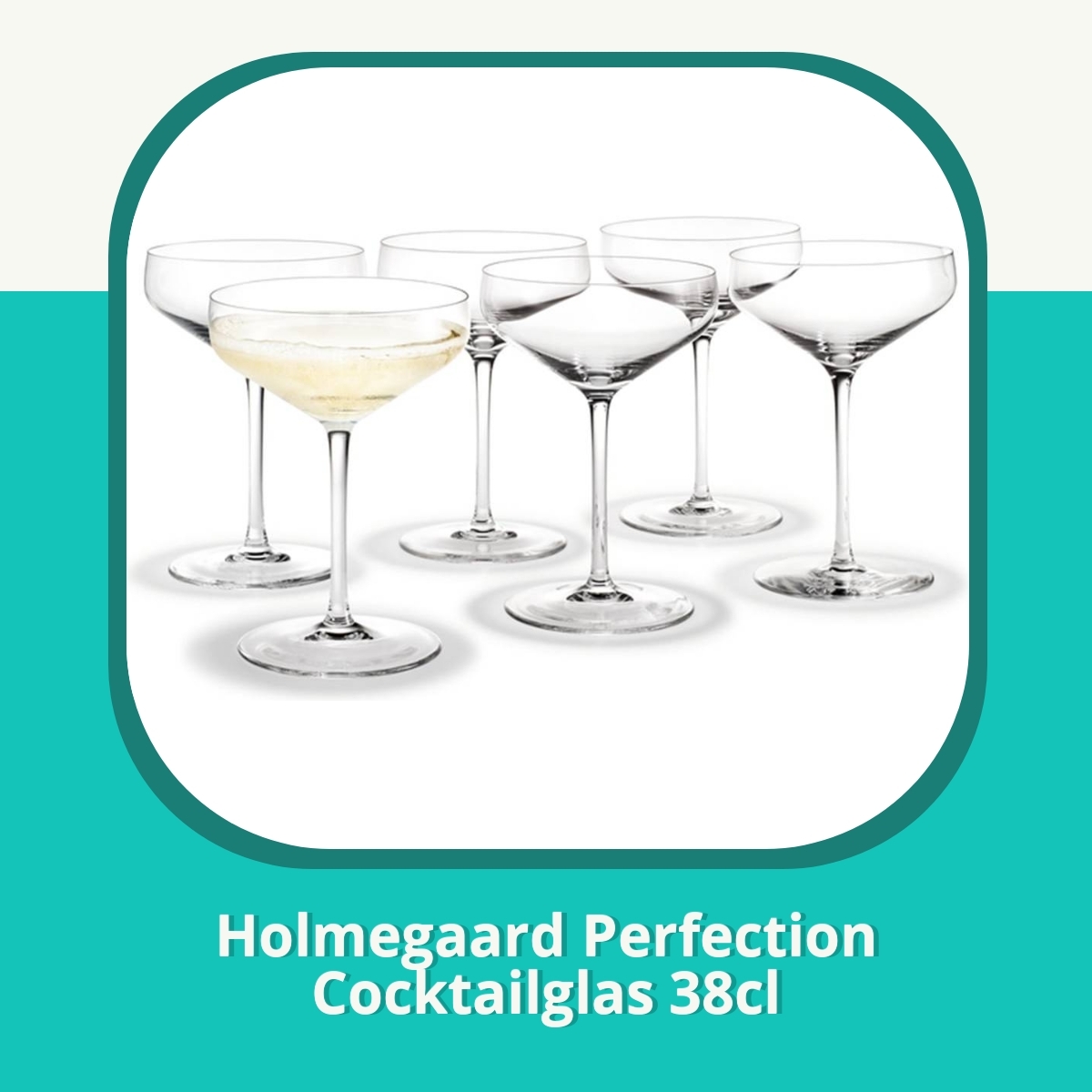 Anmeldelse af Holmegaard Perfection Cocktailglas 38cl