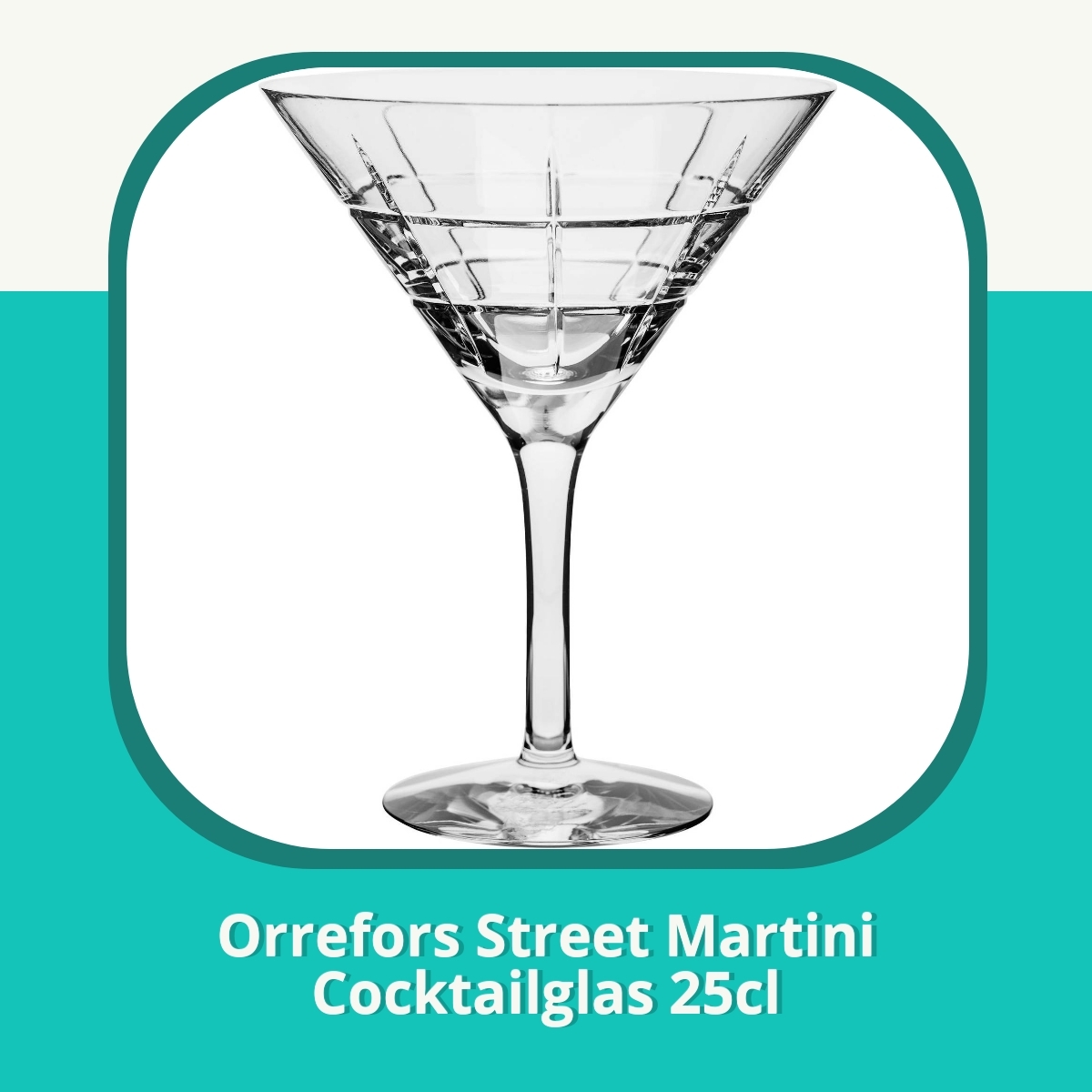 Recension af Orrefors Street Martini Cocktailglas 25cl