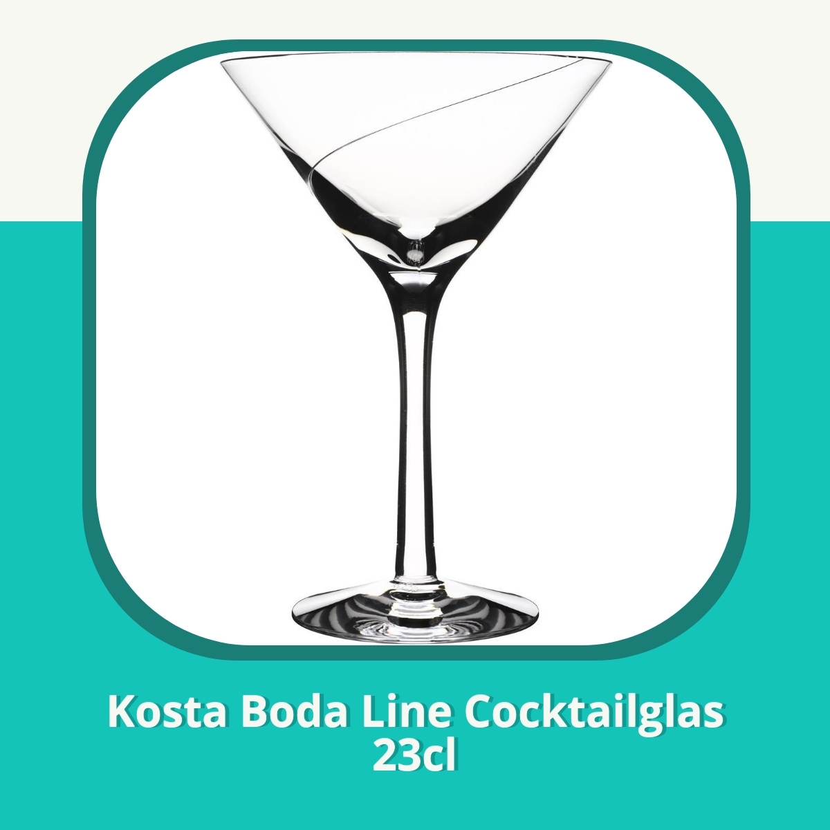 Recension af Kosta Boda Line Cocktailglas 23cl