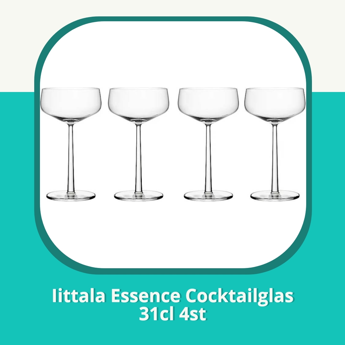 Recension af Iittala Essence Cocktailglas 31cl 4st