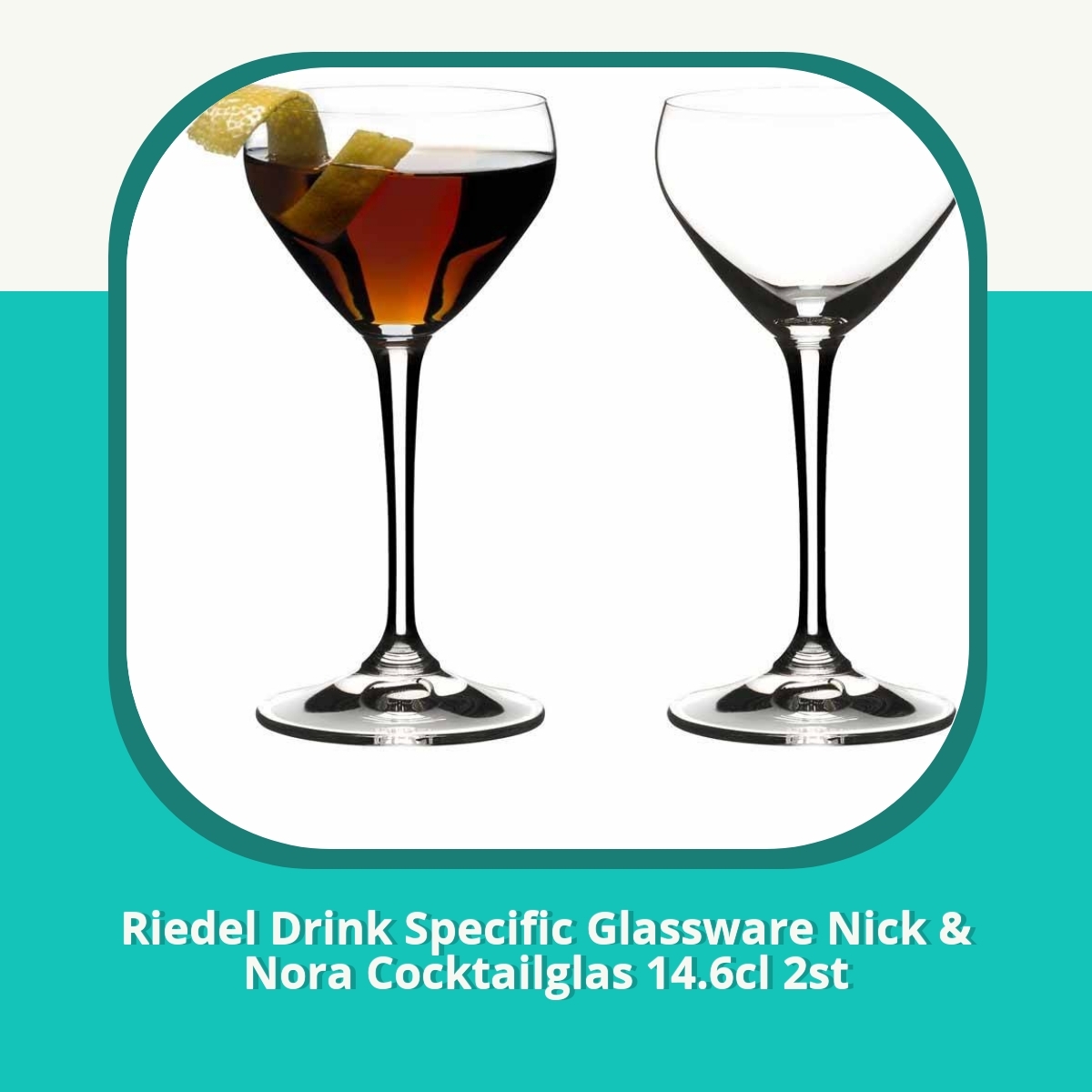 Recension af Riedel Drink Specific Glassware Nick & Nora Cocktailglas 14.6cl 2st