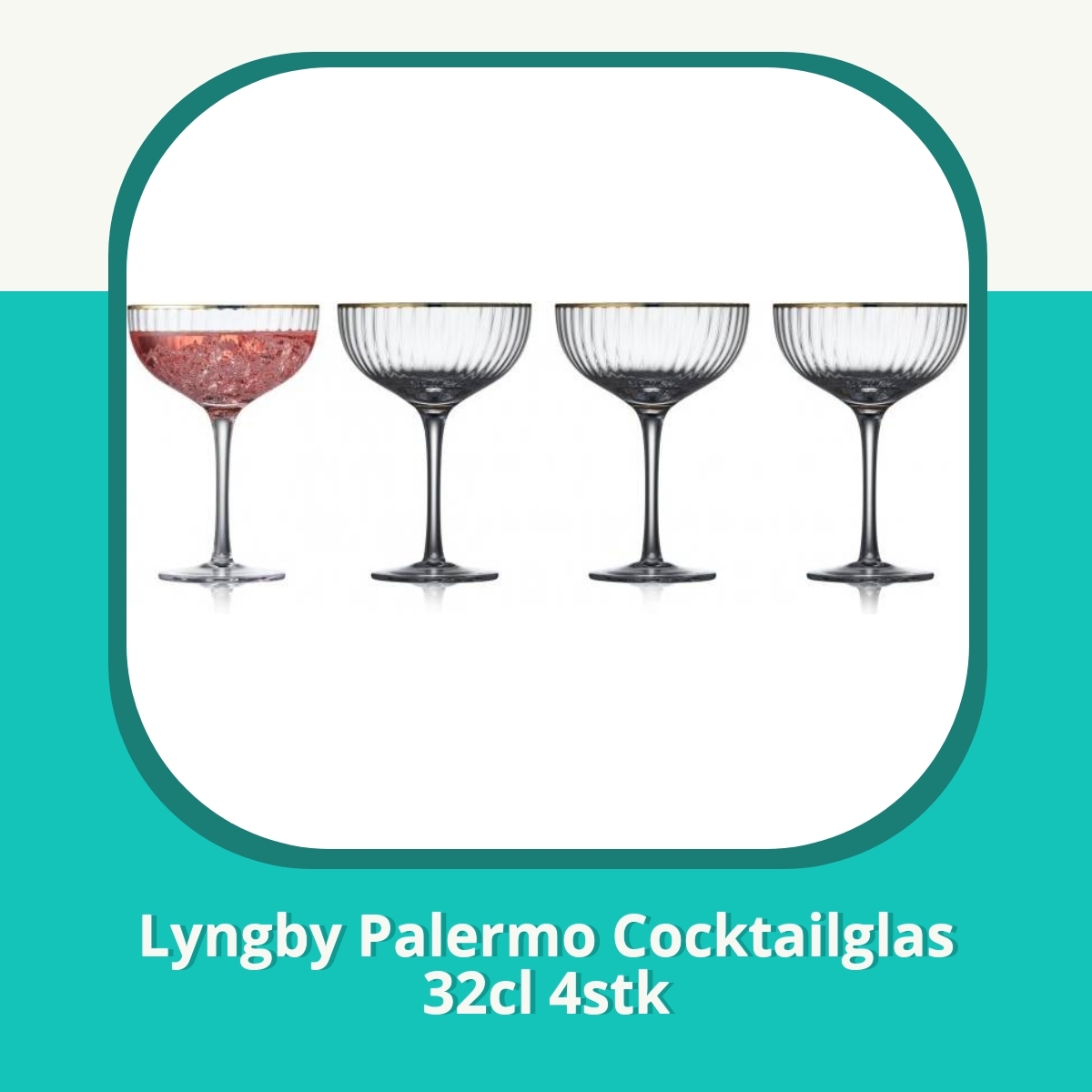 Anmeldelse af Lyngby Palermo Cocktailglas 32cl 4stk