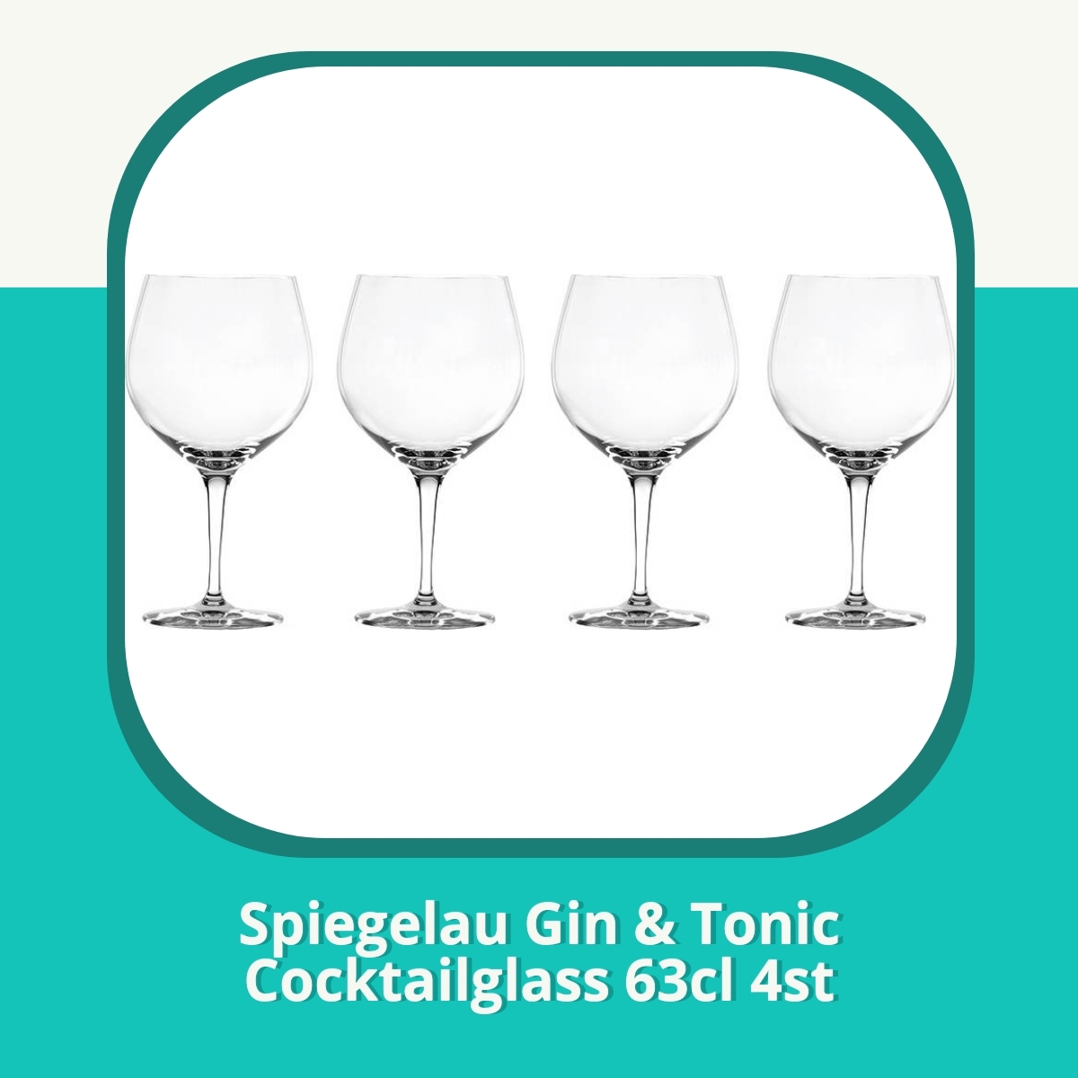 Anmeldelse af Spiegelau Gin & Tonic Cocktailglass 63cl 4st