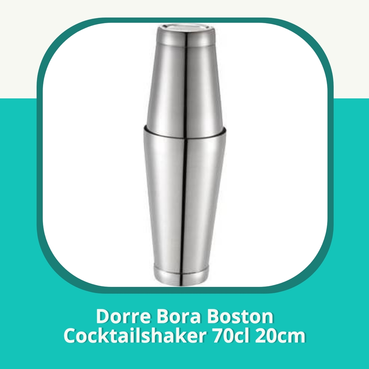 Recension Dorre Bora Boston Cocktailshaker 70cl 20cm