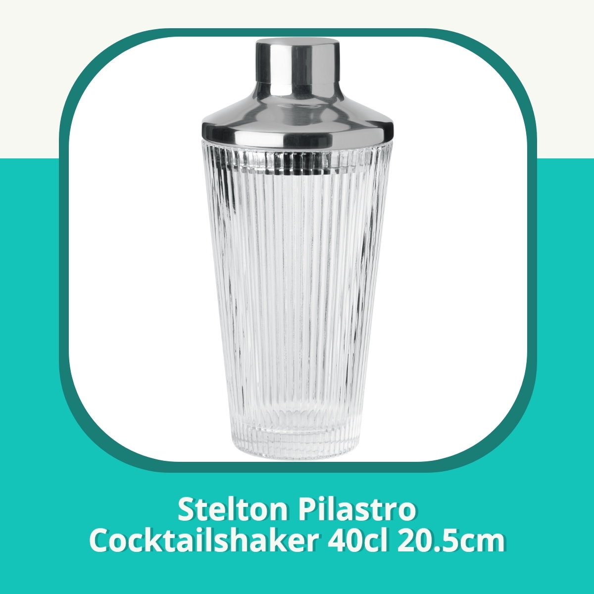 Anmeldelse af Stelton Pilastro Cocktailshaker 40cl 20.5cm