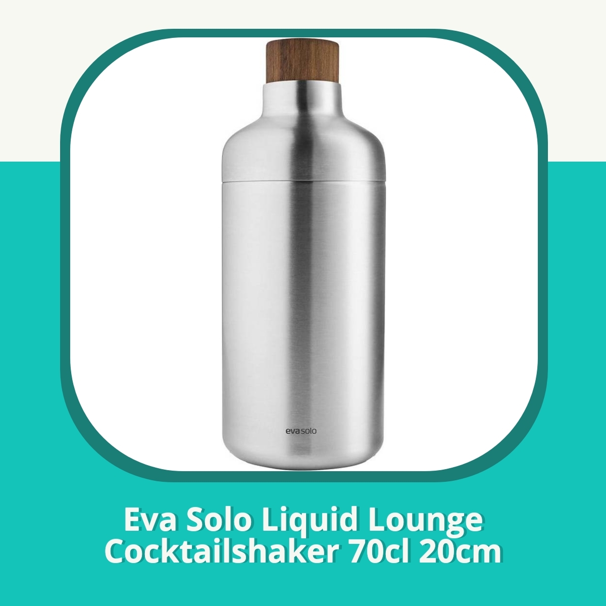 Anmeldelse af Eva Solo Liquid Lounge Cocktailshaker 70cl 20cm