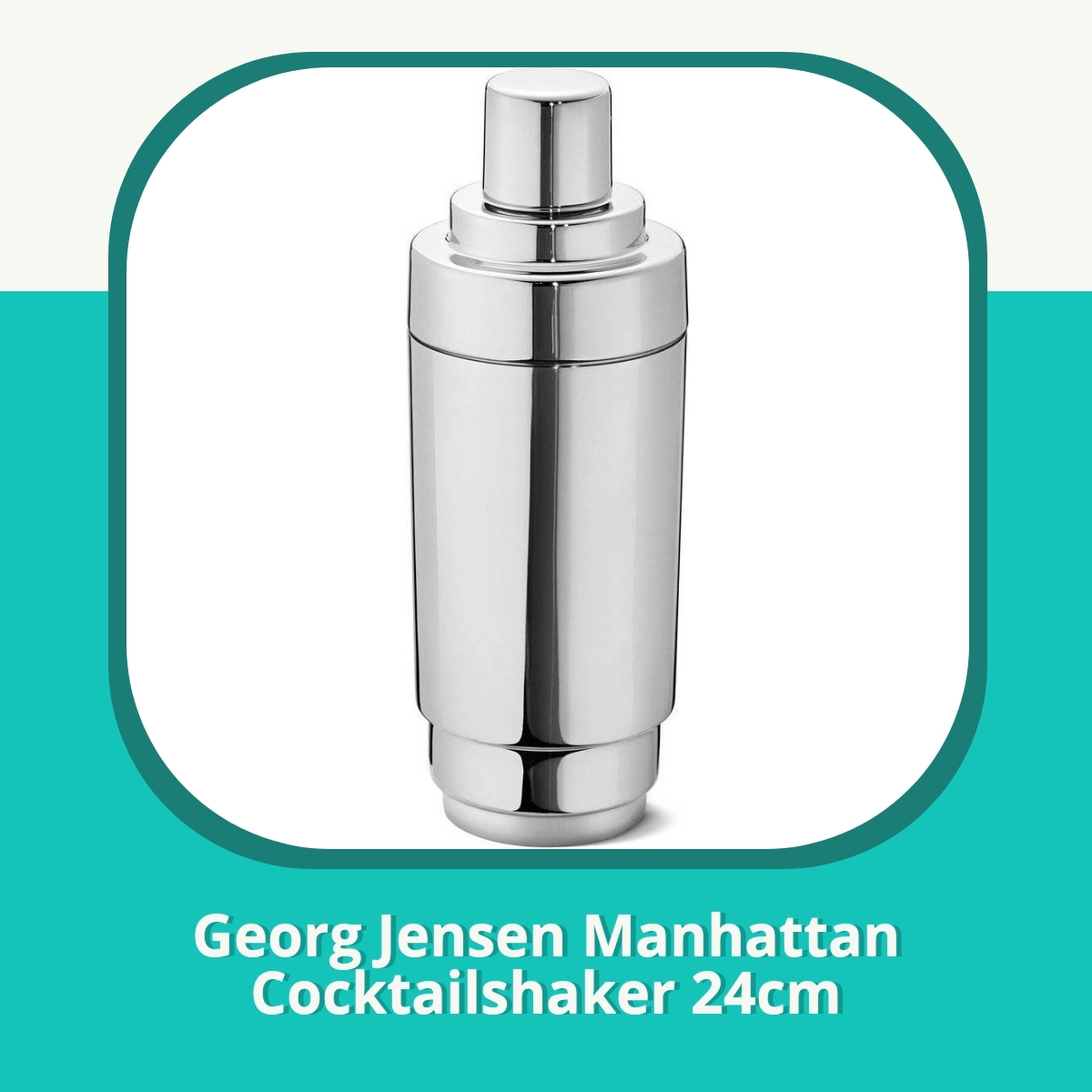 Anmeldelse af Georg Jensen Manhattan Cocktailshaker 24cm