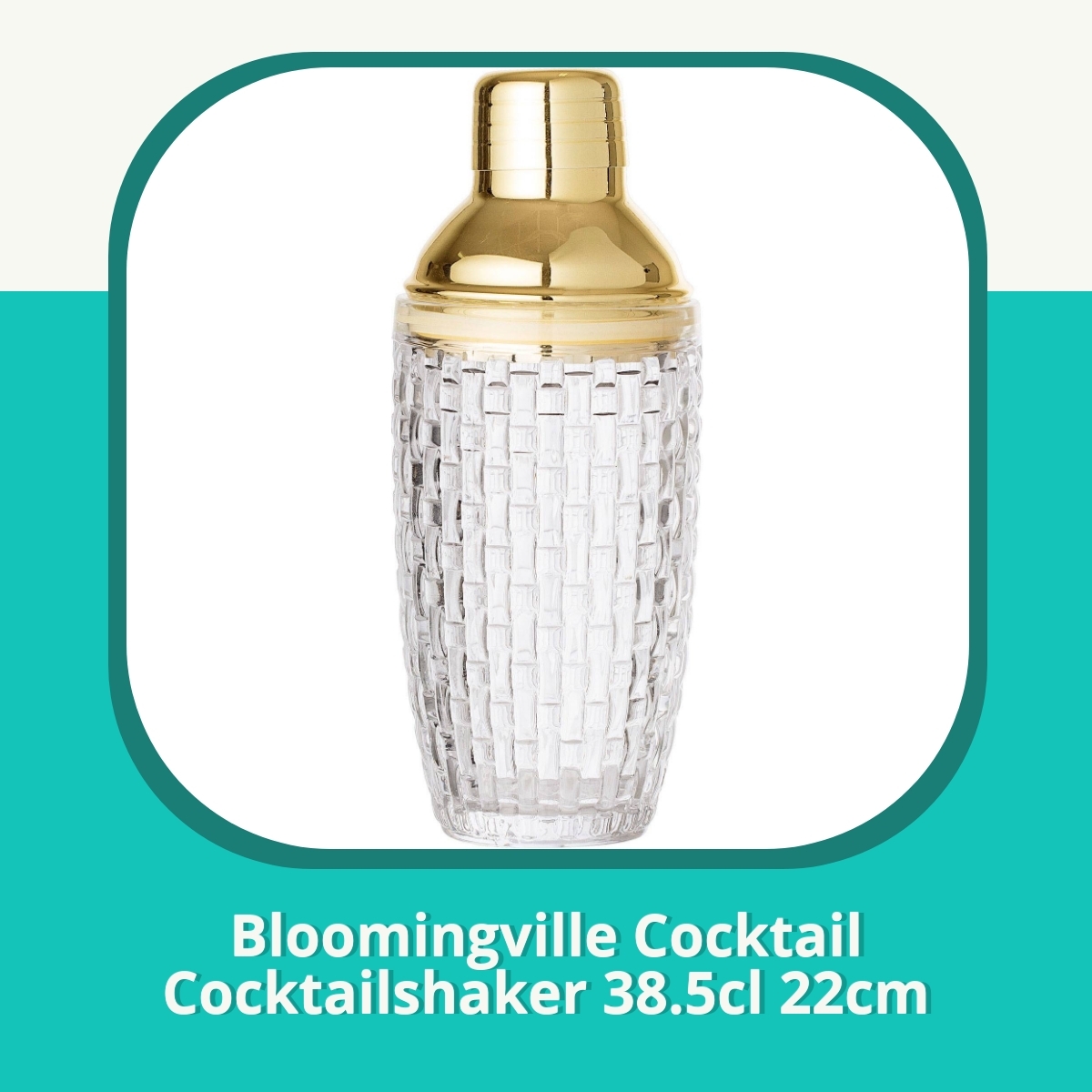 Recension af Bloomingville Cocktail Cocktailshaker 38.5cl 22cm