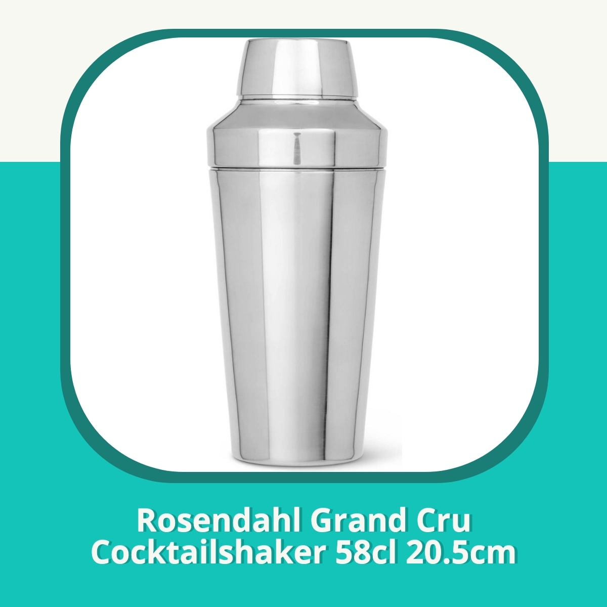 Anmeldelse af Rosendahl Grand Cru Cocktailshaker 58cl 20.5cm