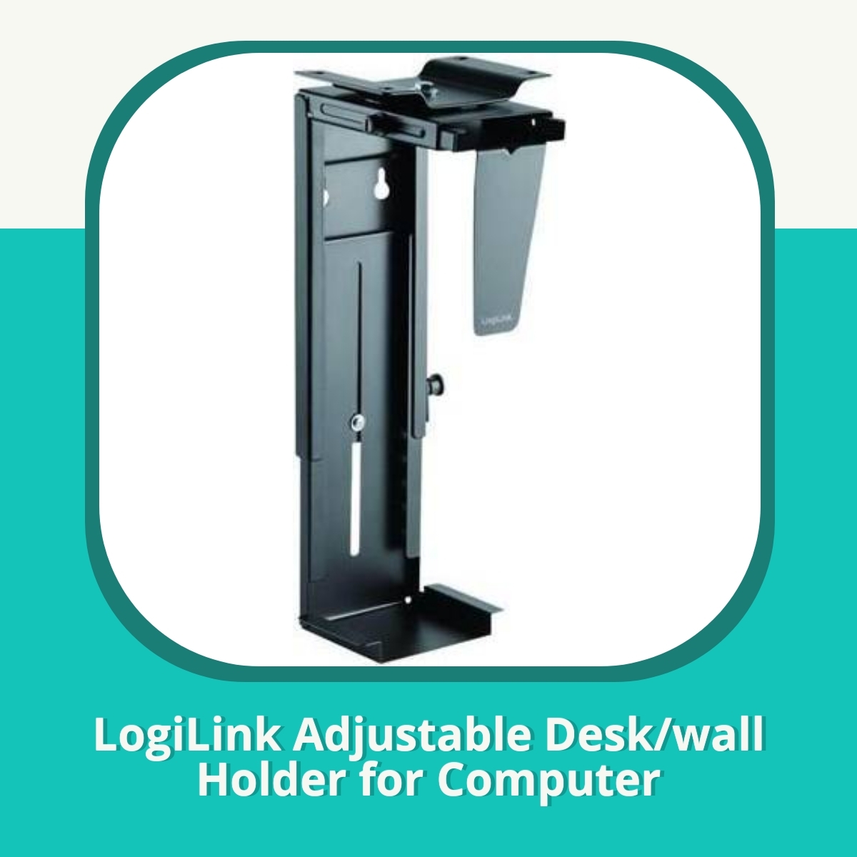 Anmeldelse af LogiLink Adjustable Desk/wall Holder for Computer