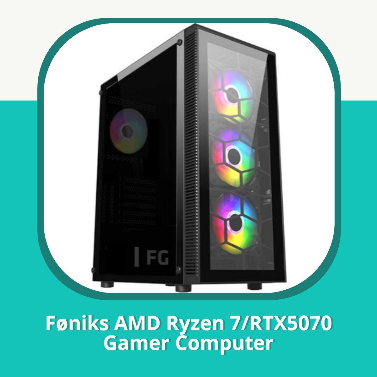 Anmeldelse af Føniks AMD Ryzen 7/RTX5070 Gamer Computer