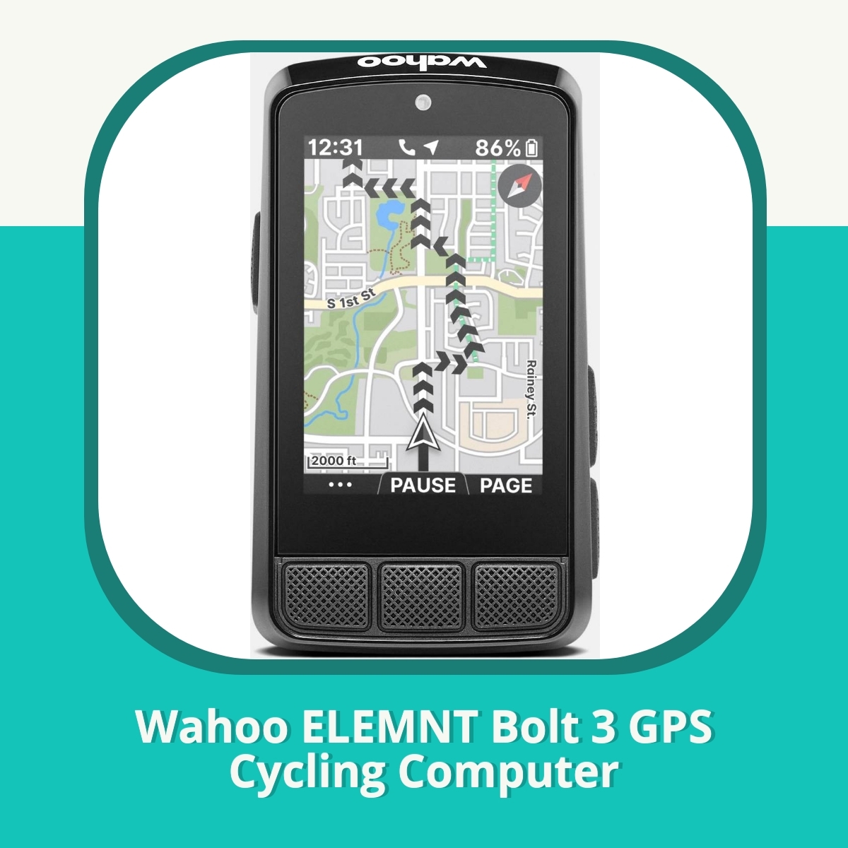 Anmeldelse af Wahoo ELEMNT Bolt 3 GPS Cycling Computer