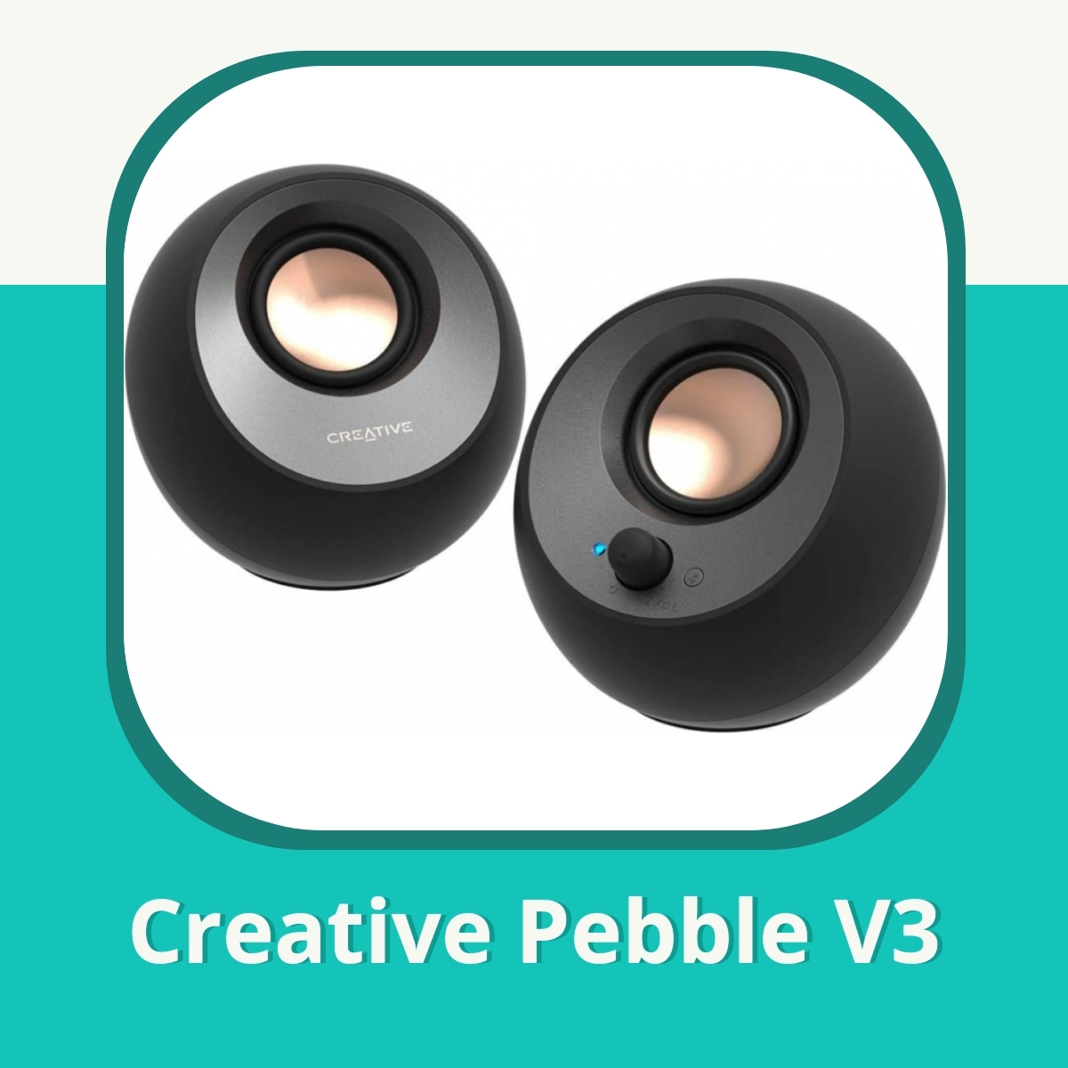 Anmeldelse af Creative Pebble V3