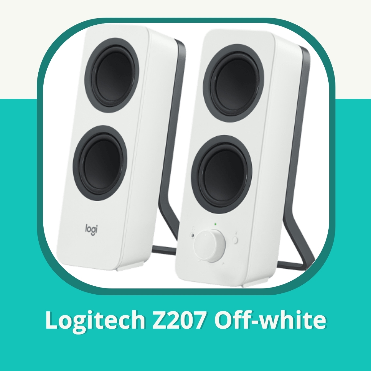 Anmeldelse af Logitech Z207 Off-white