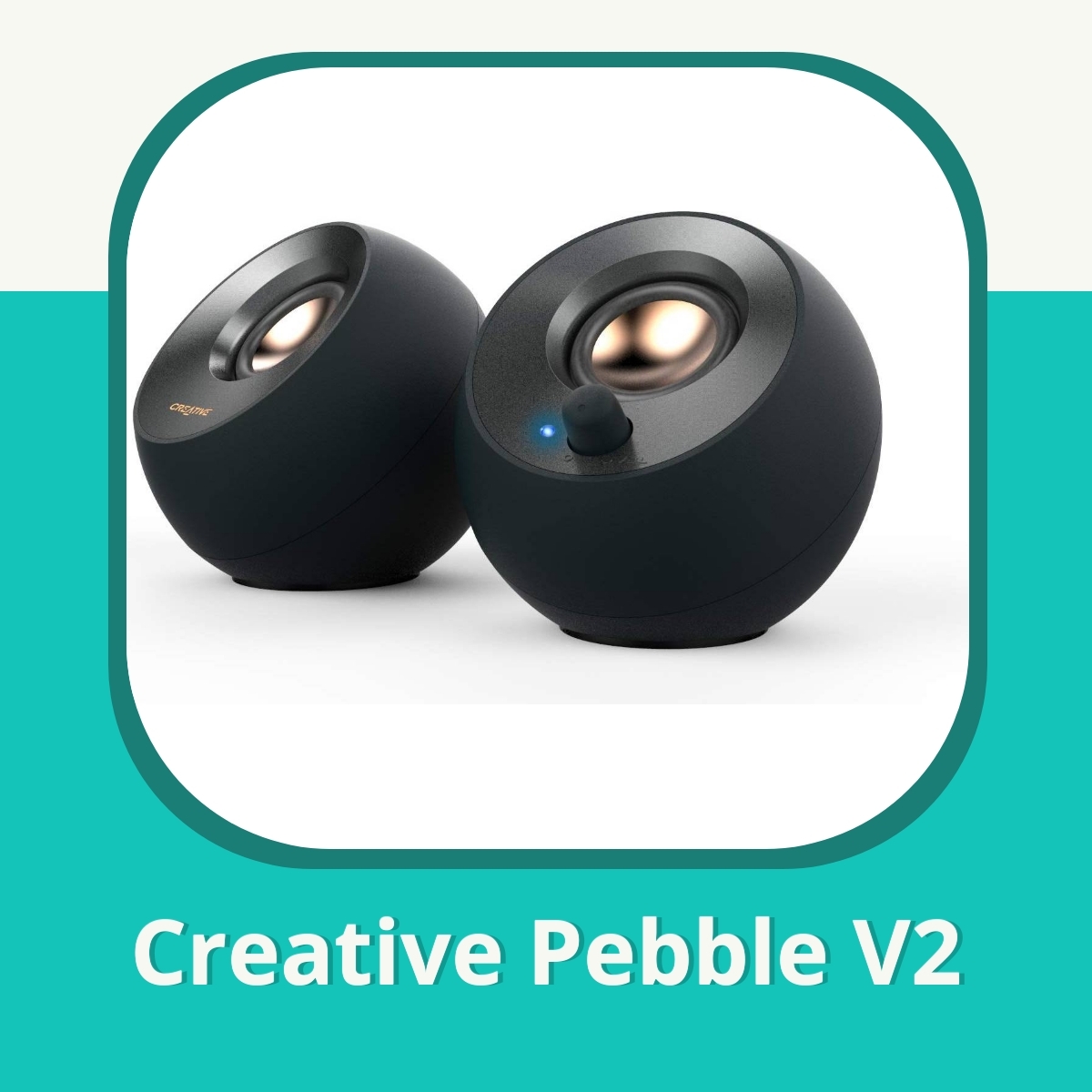 Anmeldelse af Creative Pebble V2