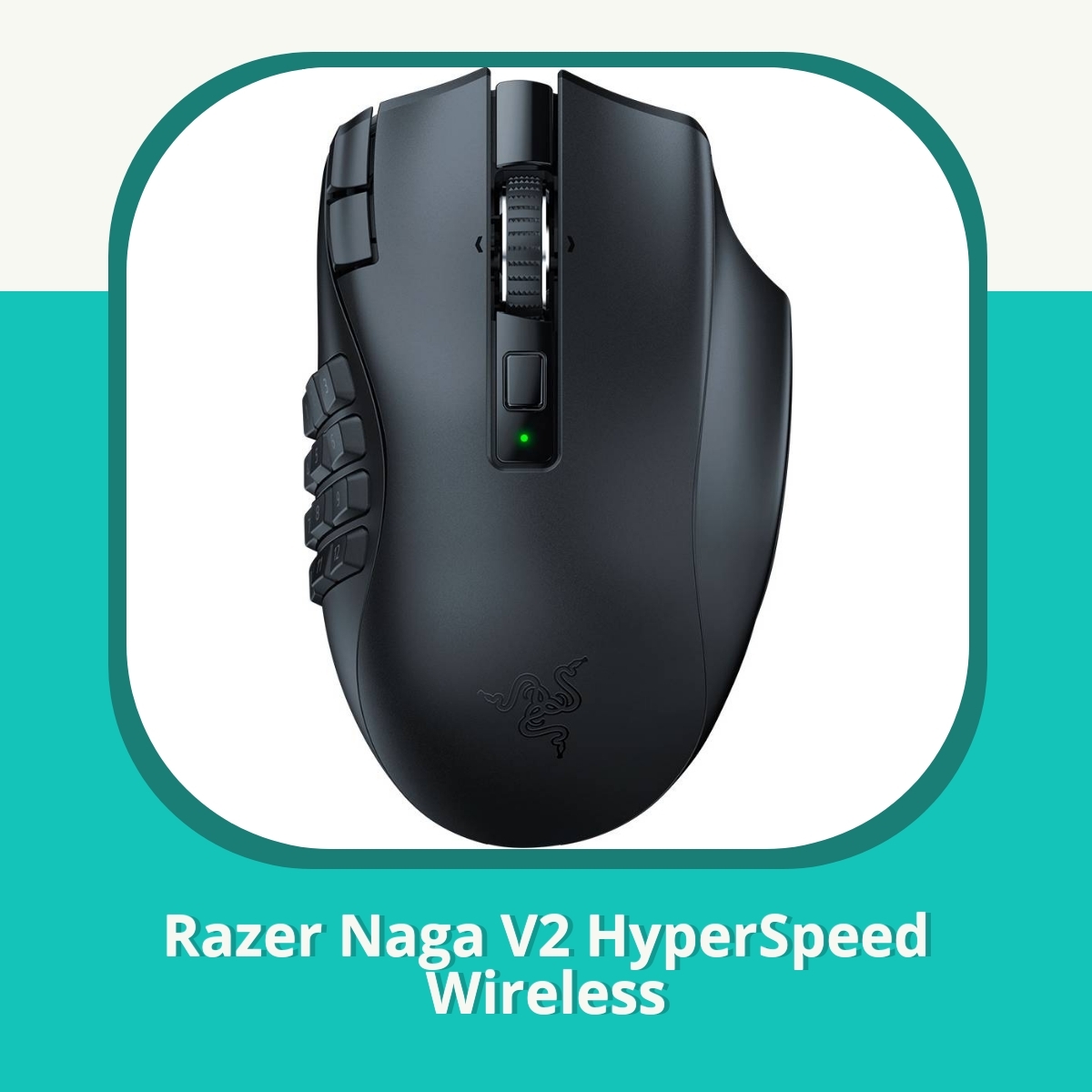 Anmeldelse af Razer Naga V2 HyperSpeed Wireless