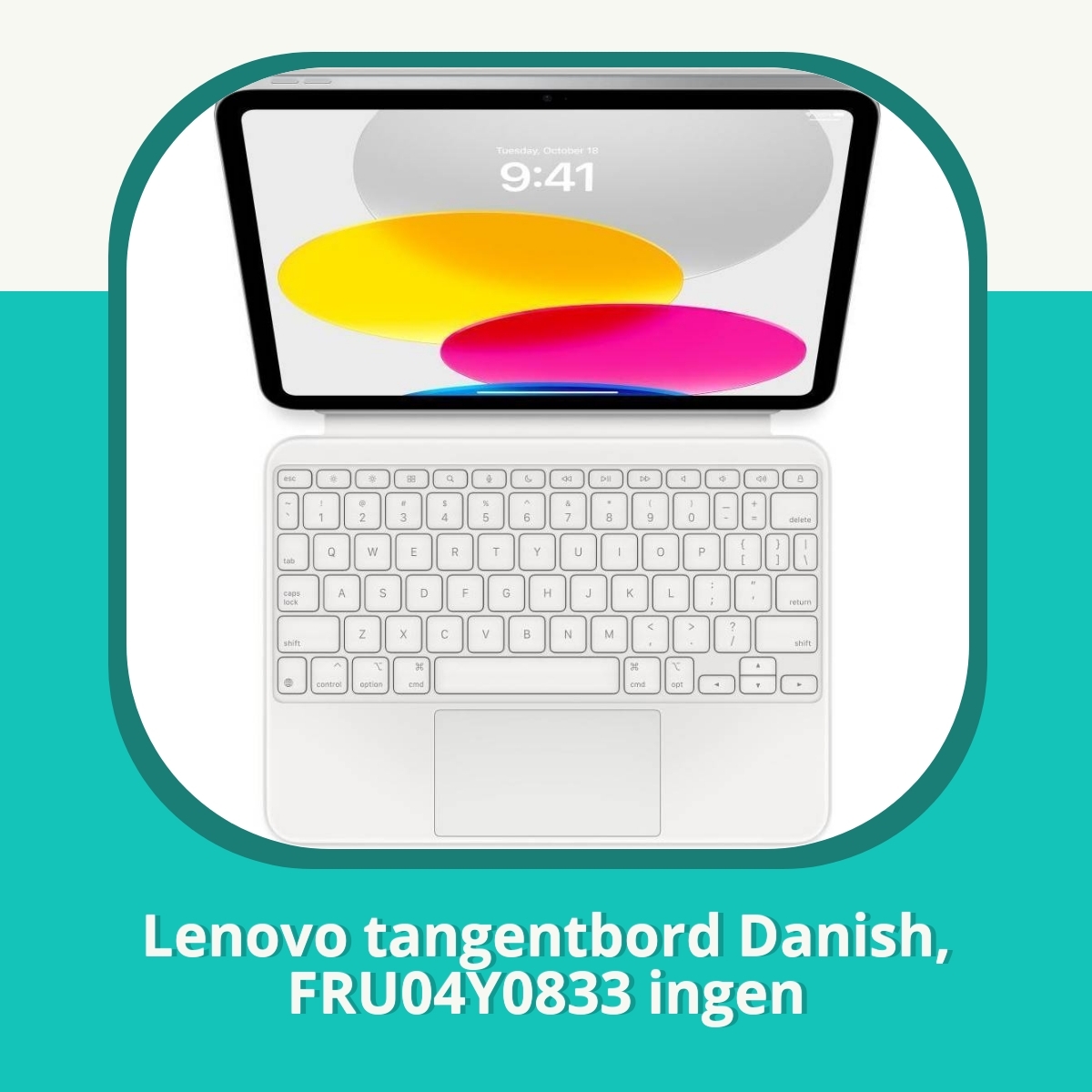 Recension af Apple Magic Keyboard for iPad 10th Generation (Danish)