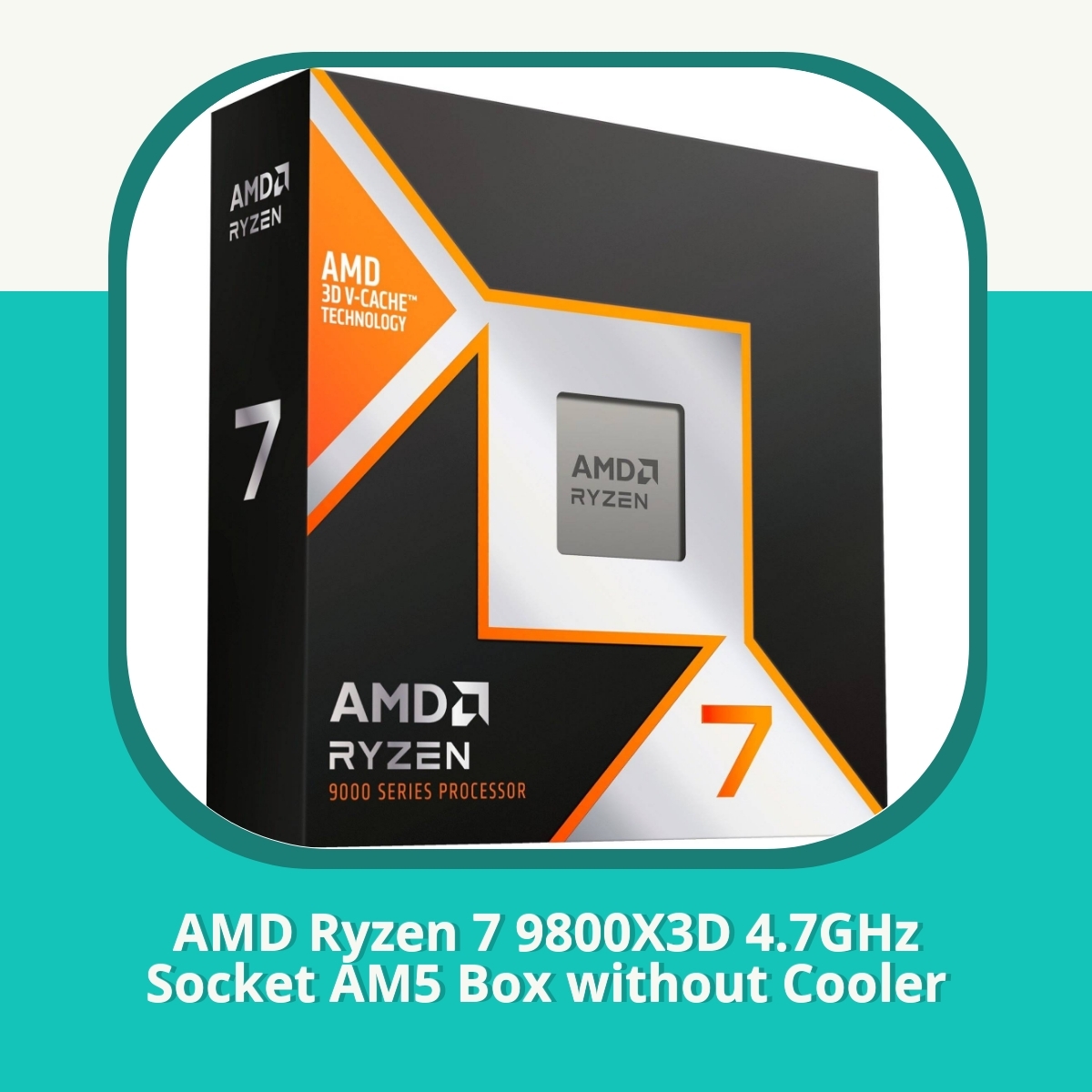 Recension af AMD Ryzen 7 9800X3D 4.7GHz Socket AM5 Box without Cooler