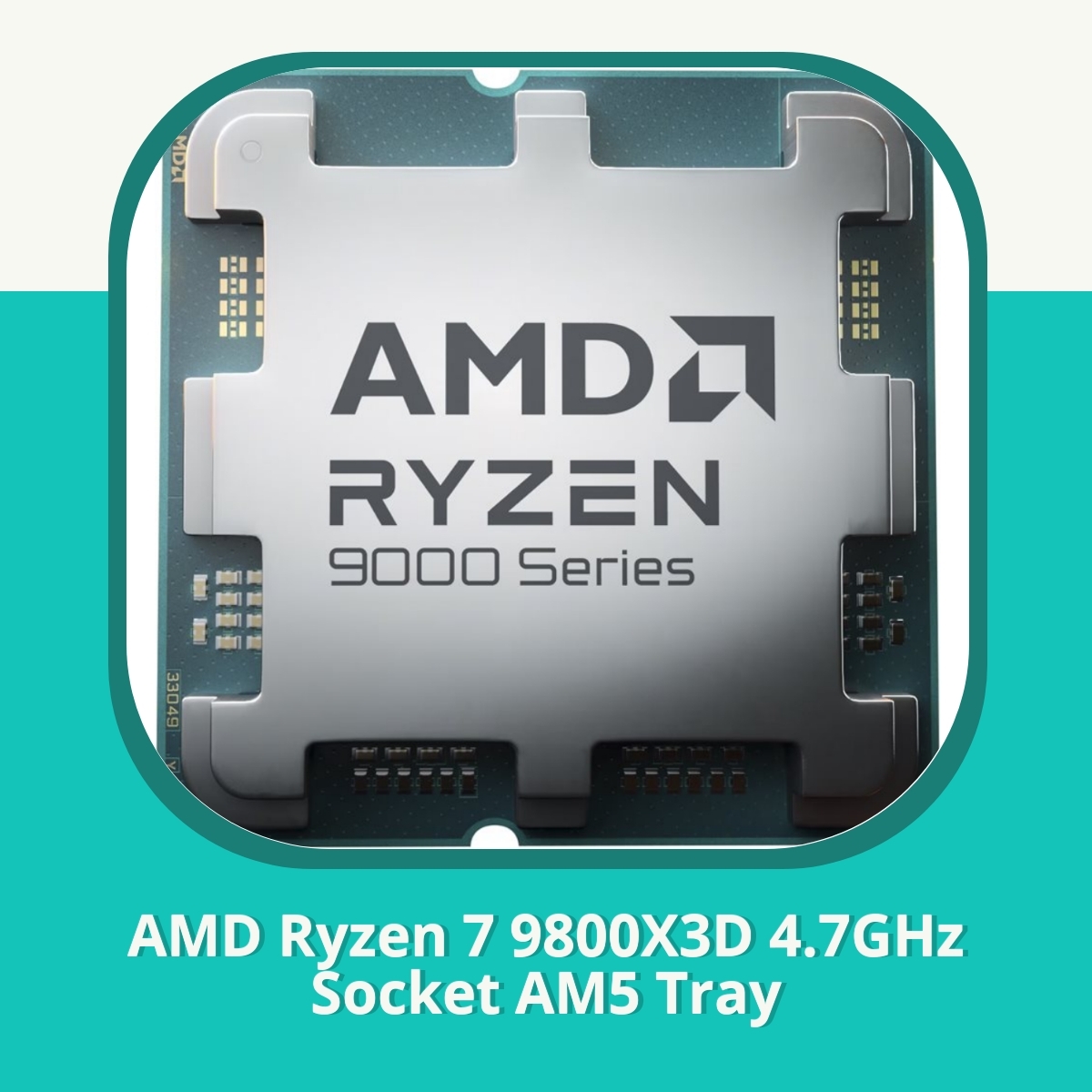 Anmeldelse af AMD Ryzen 7 9800X3D 4.7GHz Socket AM5 Tray