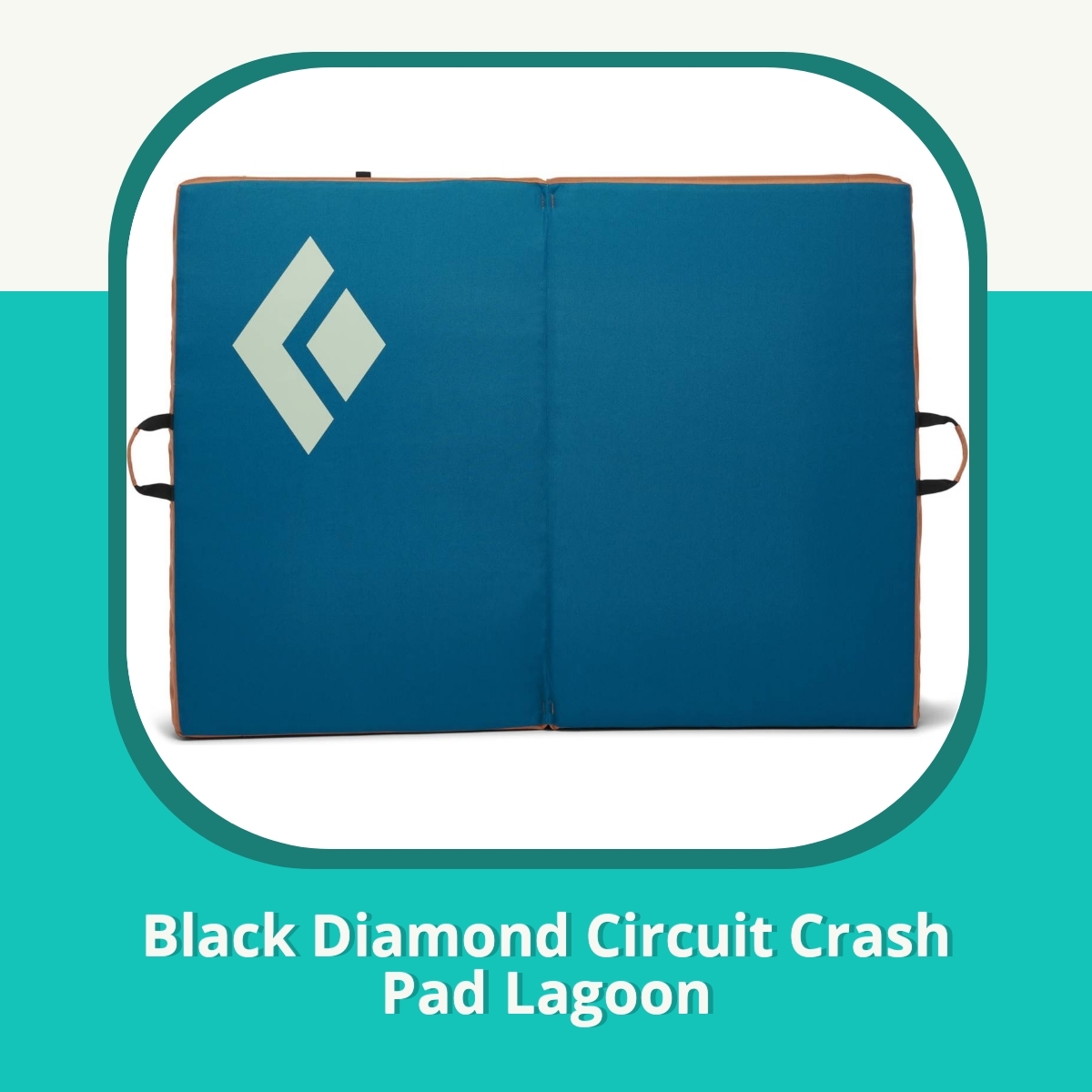 Anmeldelse af Black Diamond Circuit Crash Pad Lagoon OneSize