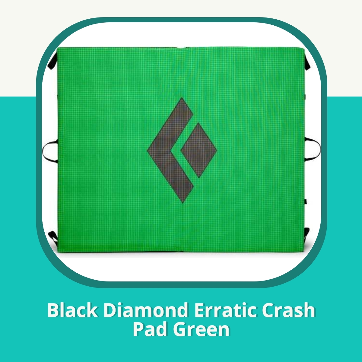 Anmeldelse af Black Diamond Erratic Crash Pad Green