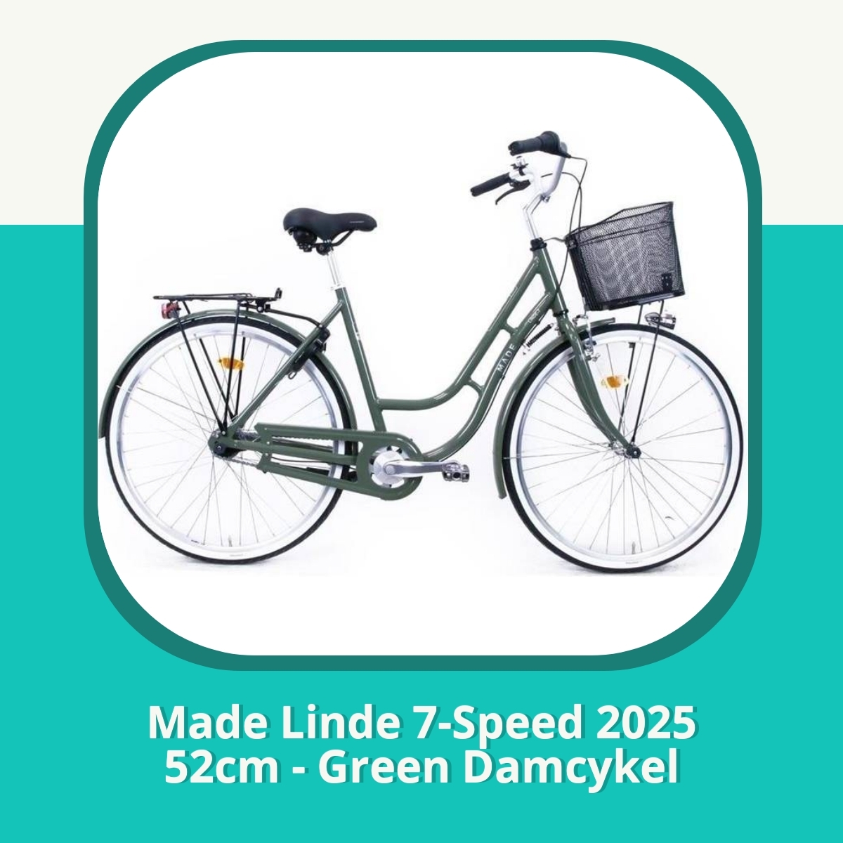 Recension af Made Linde 7-Speed 2025 52cm - Green Damcykel