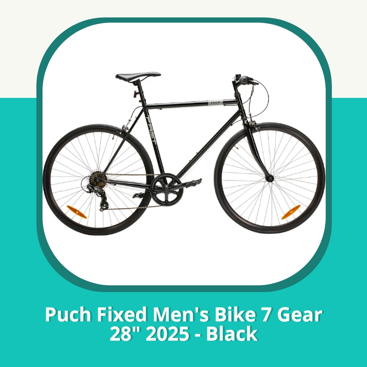 Anmeldelse af Puch Fixed Men's Bike 7 Gear 28