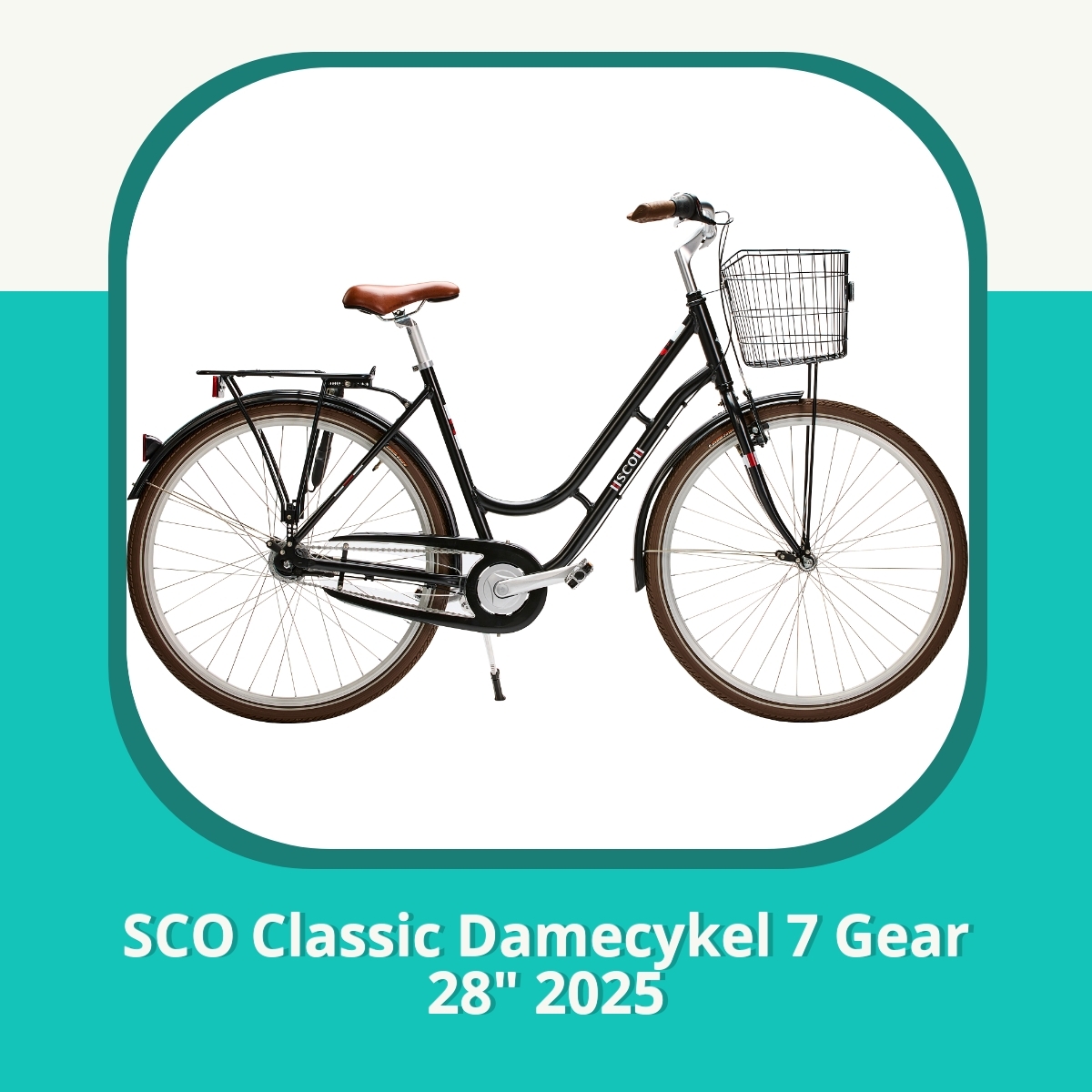 Anmeldelse af SCO Classic Damecykel 7 Gear 28