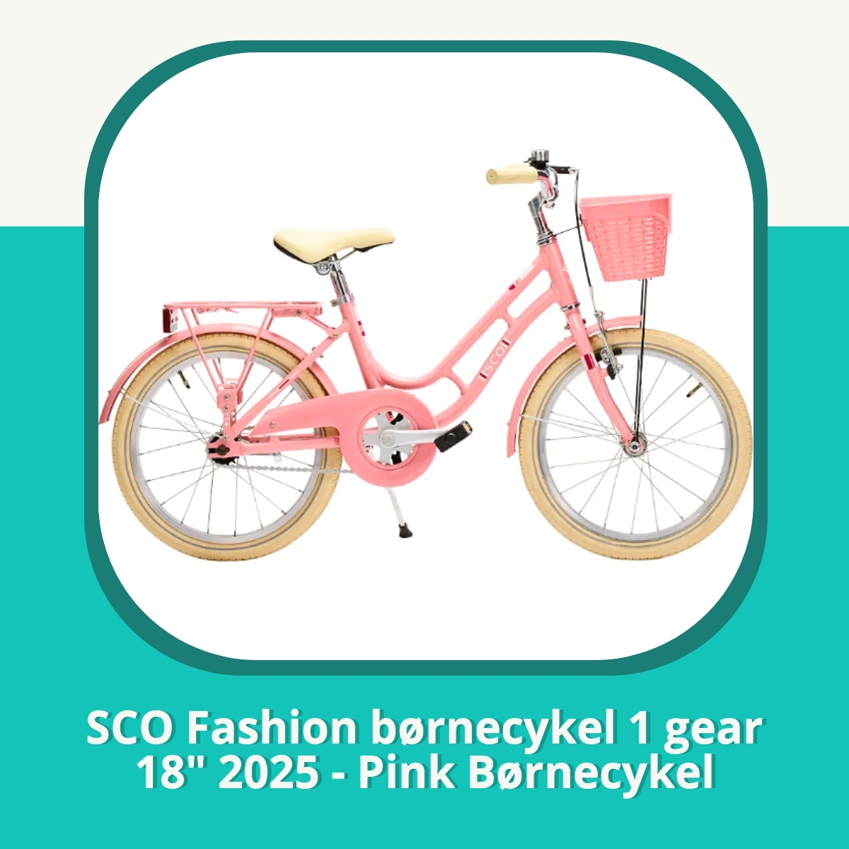 Anmeldelse af SCO Fashion børnecykel 1 gear 18