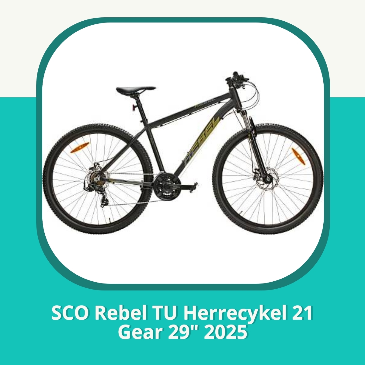 Anmeldelse af SCO Rebel TU Herrecykel 21 Gear 29