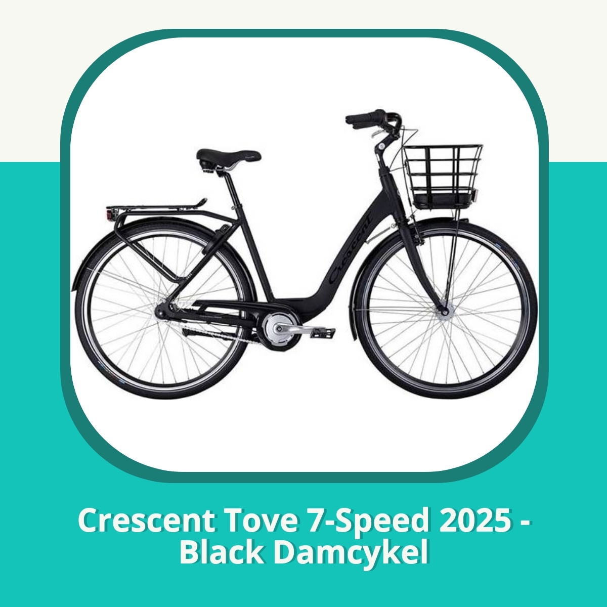 Recension Crescent Tove 7-Speed 2025 - Black Damcykel